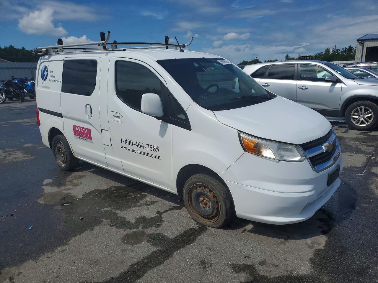2015 Chevrolet City Express Lt White vin: 3N63M0ZN0FK699970