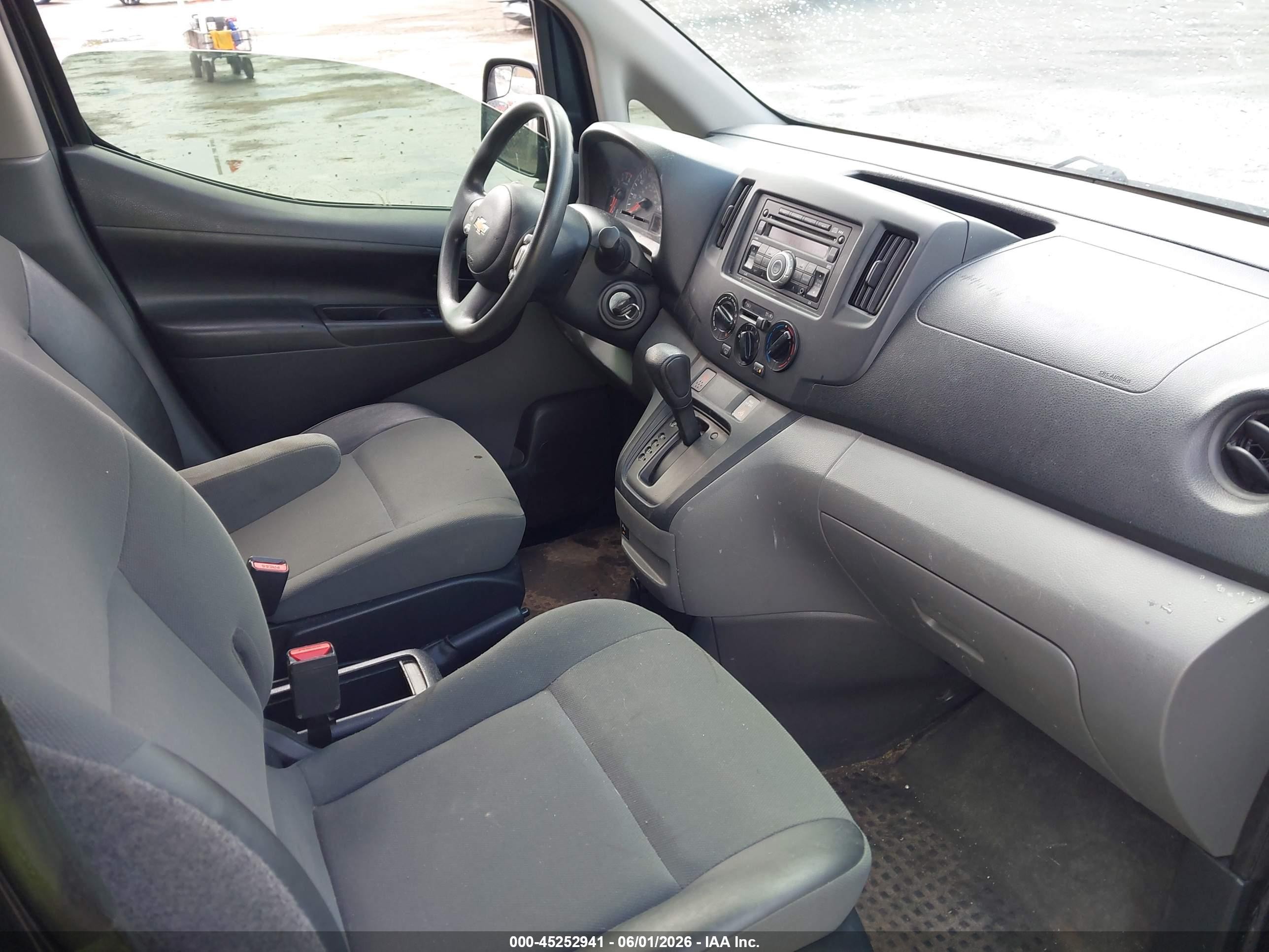 2015 Chevrolet City Express 1lt Black vin: 3N63M0ZN0FK704987