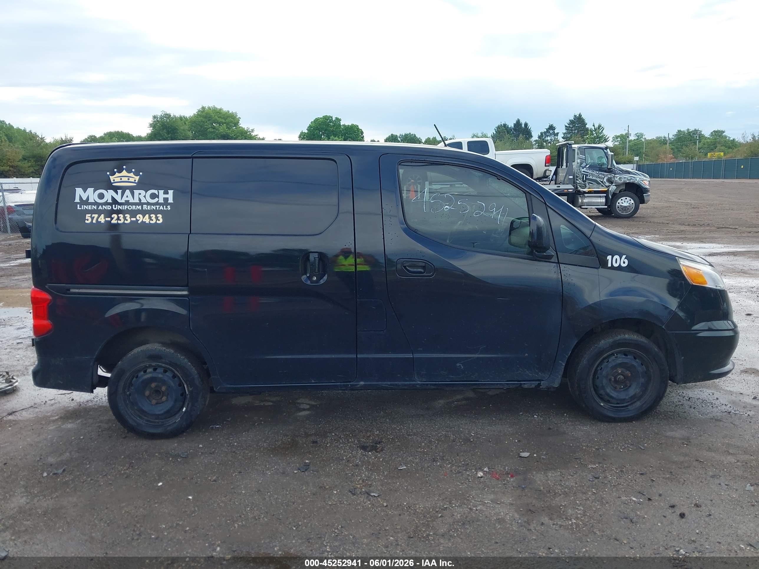2015 Chevrolet City Express 1lt Black vin: 3N63M0ZN0FK704987