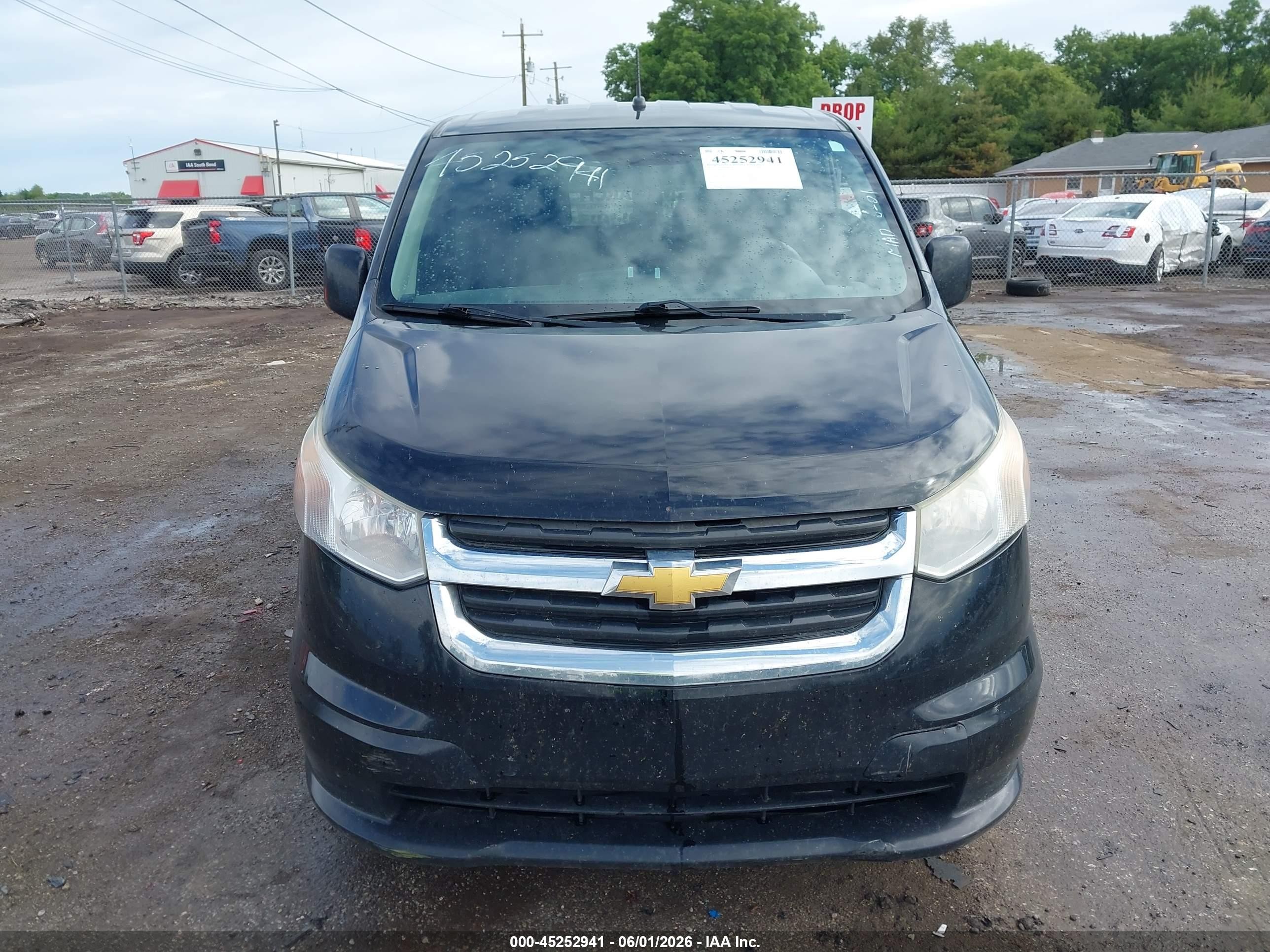 2015 Chevrolet City Express 1lt Black vin: 3N63M0ZN0FK704987