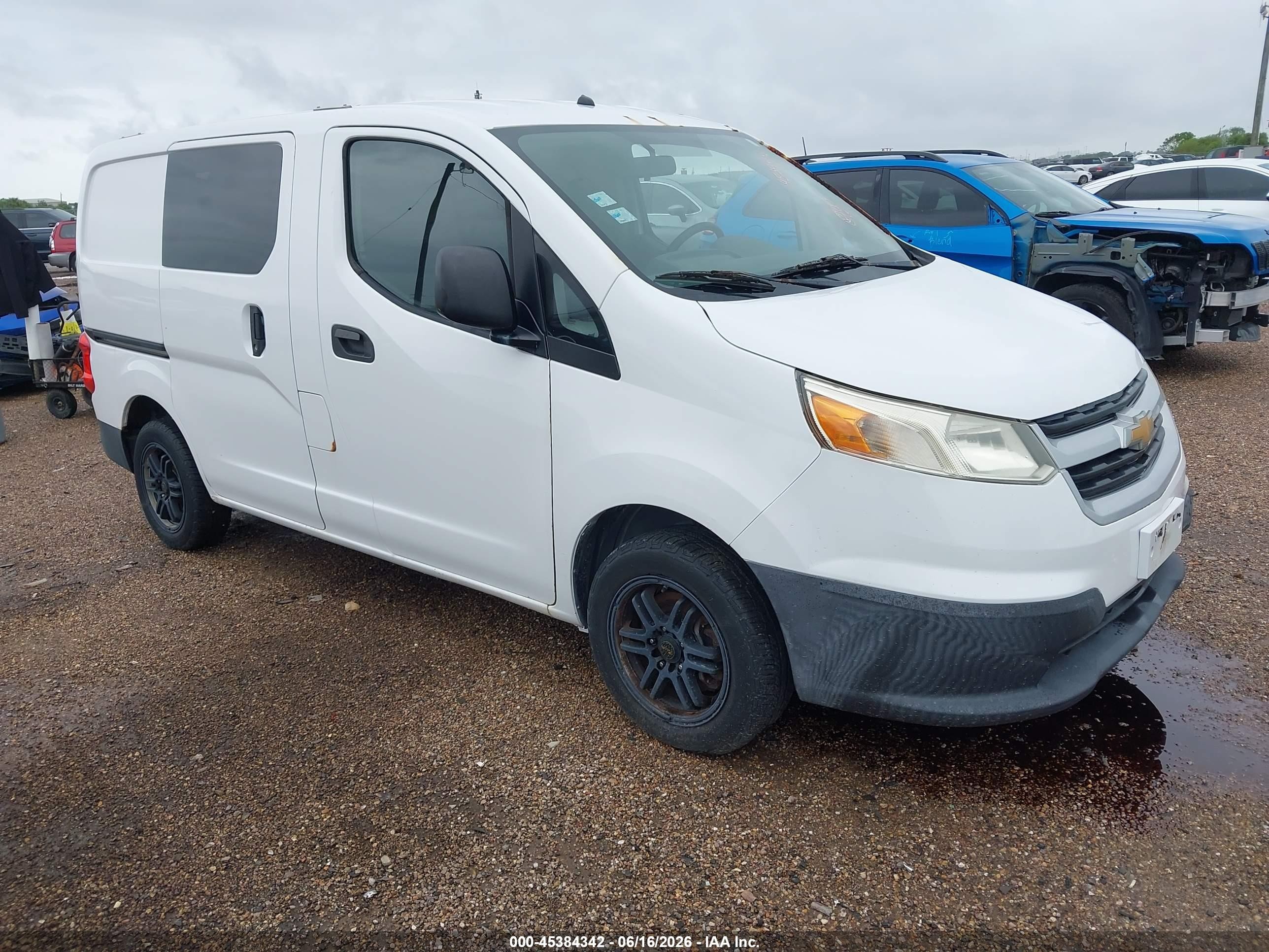 2015 Chevrolet City Express 1lt White vin: 3N63M0ZN0FK707002