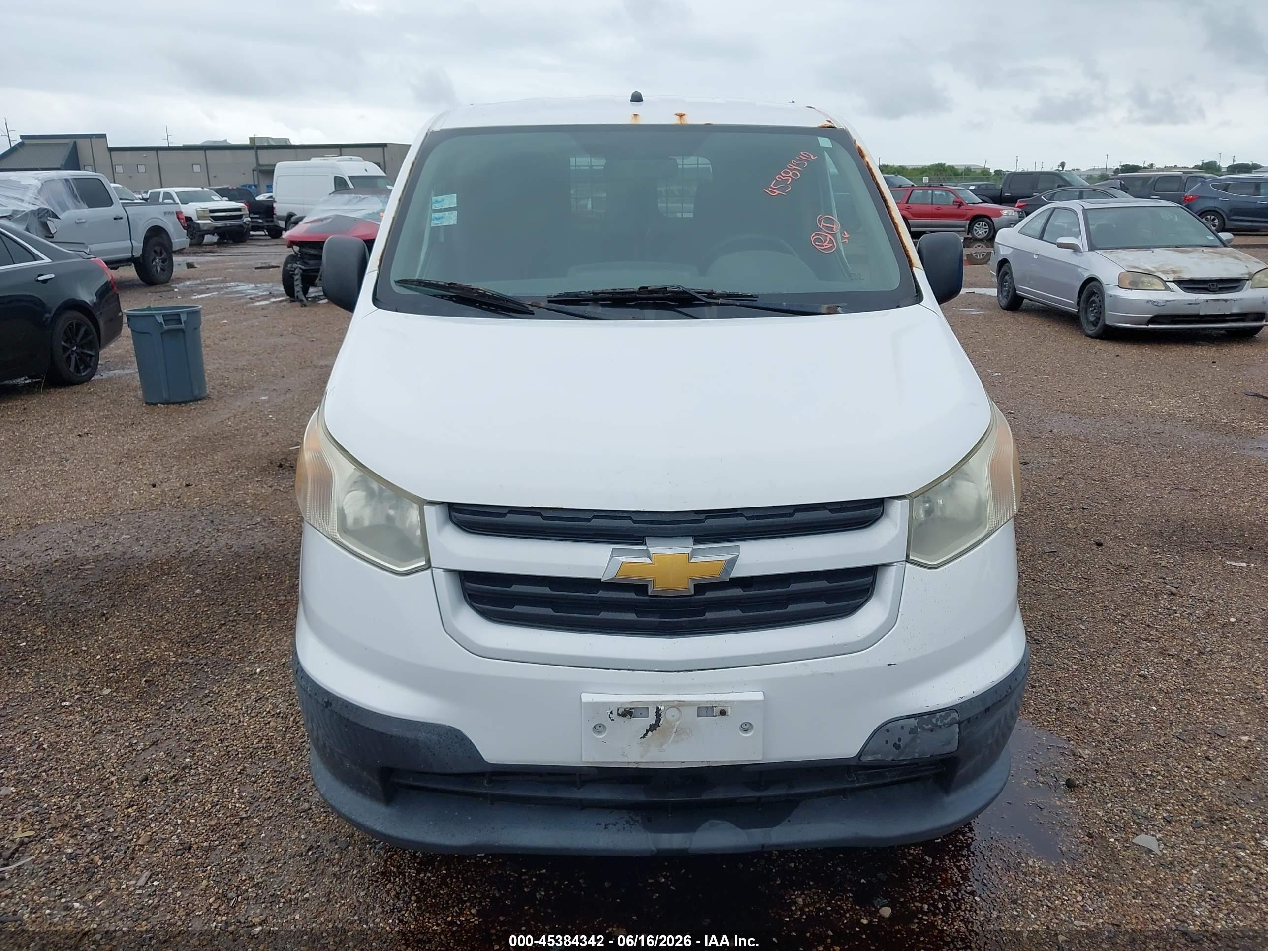 2015 Chevrolet City Express 1lt White vin: 3N63M0ZN0FK707002