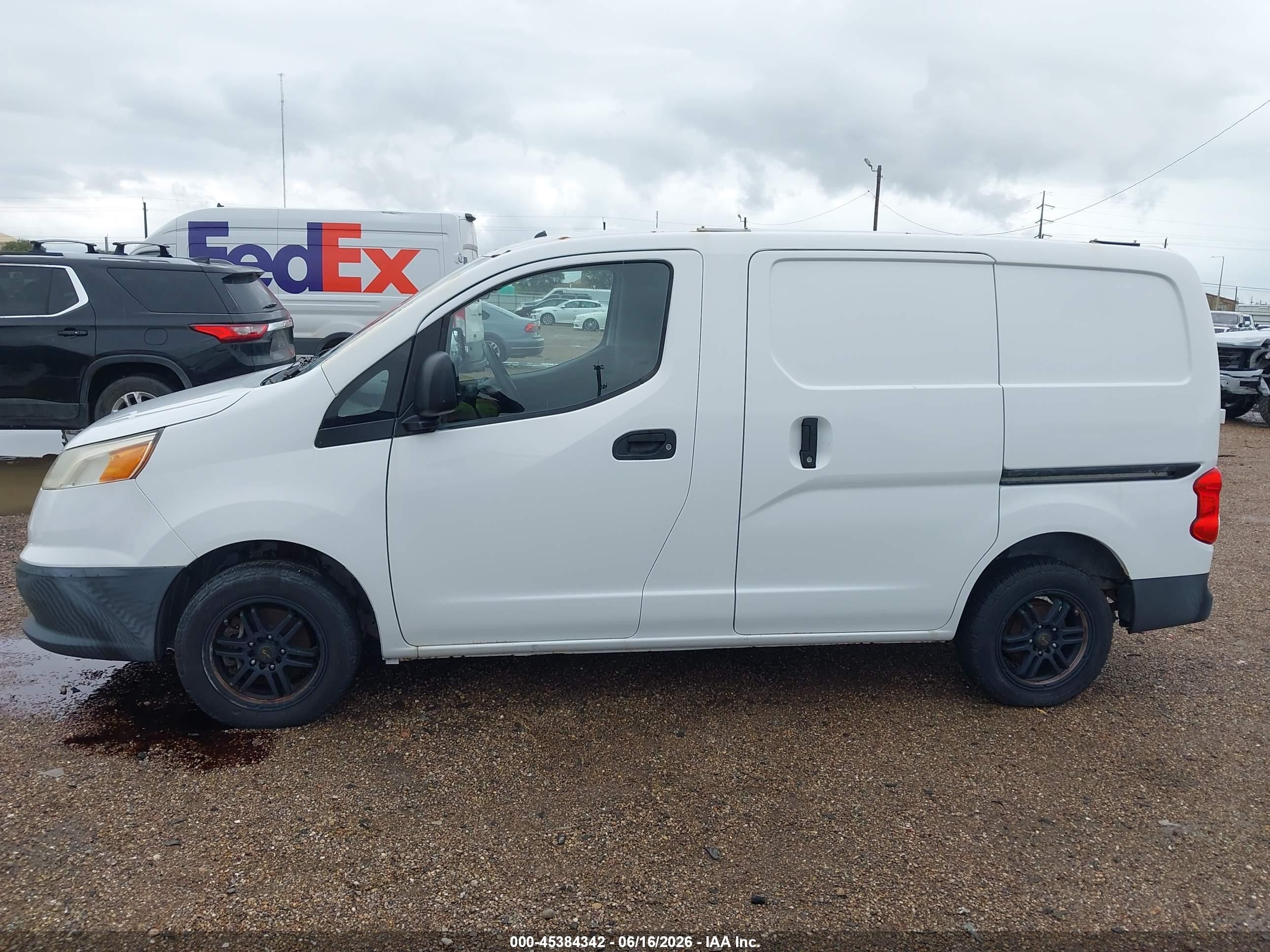 2015 Chevrolet City Express 1lt White vin: 3N63M0ZN0FK707002