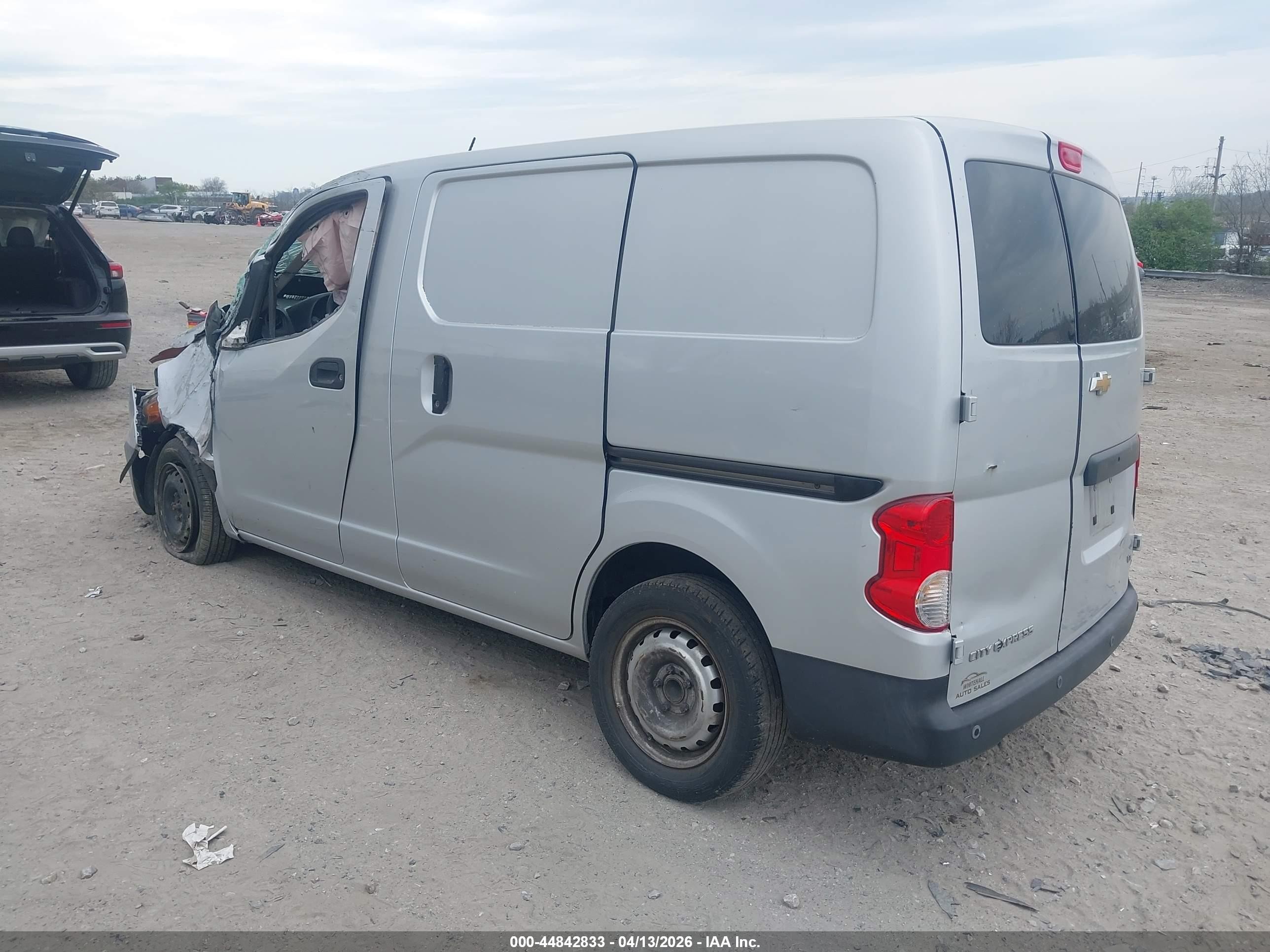 2015 Chevrolet City Express 1lt Silver vin: 3N63M0ZN0FK708442
