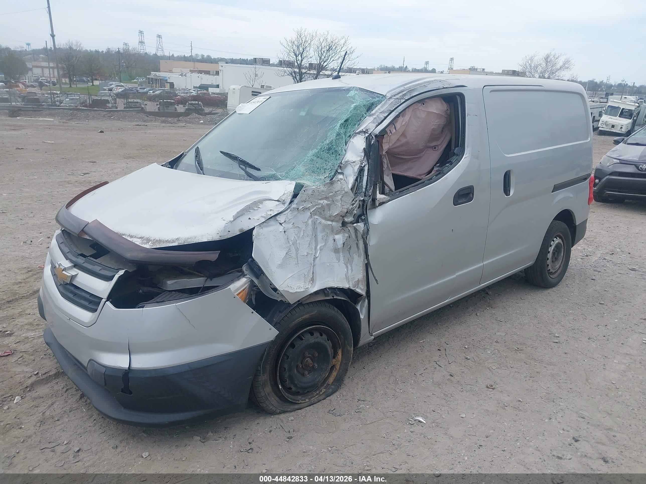 2015 Chevrolet City Express 1lt Silver vin: 3N63M0ZN0FK708442