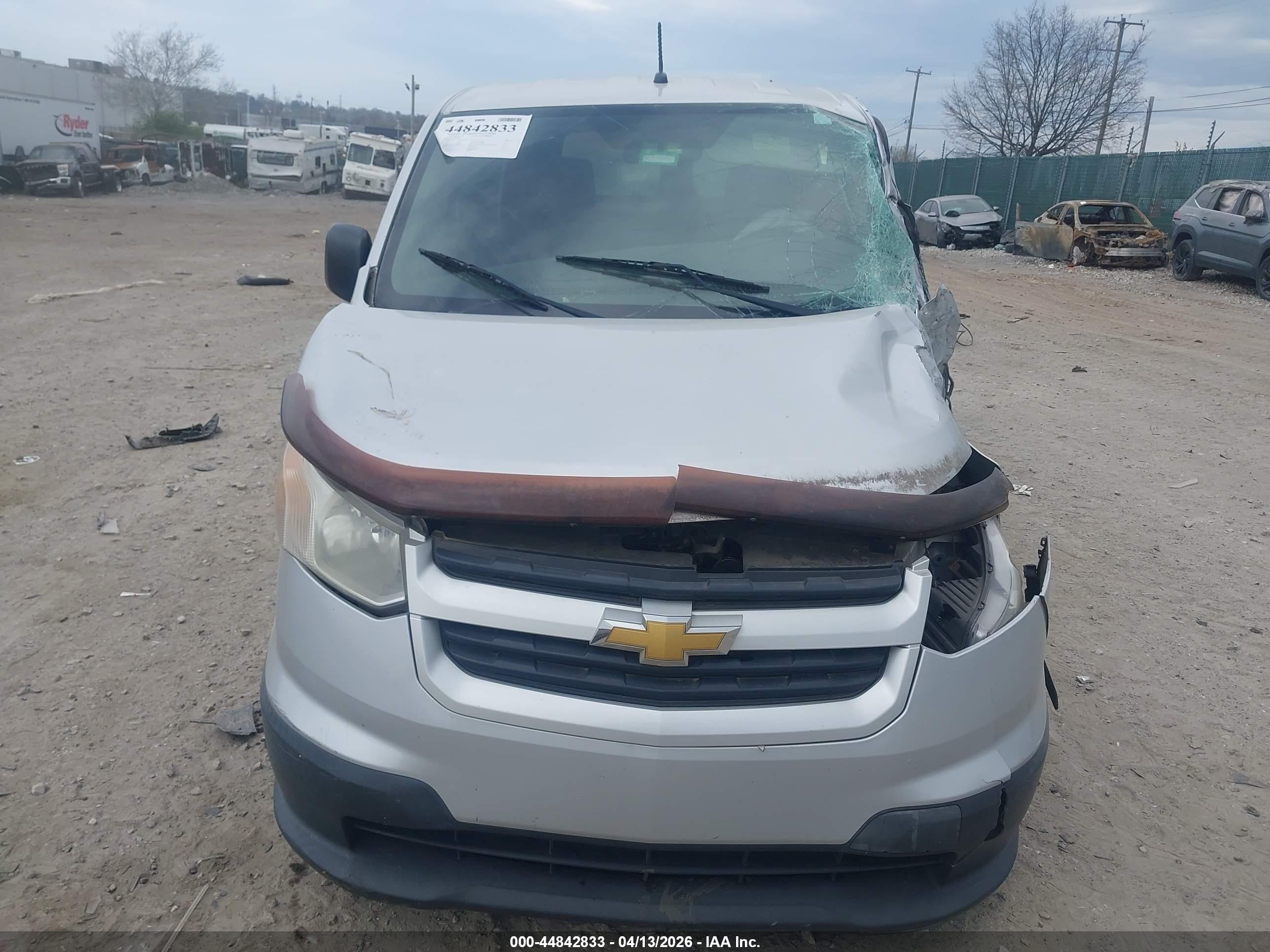 2015 Chevrolet City Express 1lt Silver vin: 3N63M0ZN0FK708442