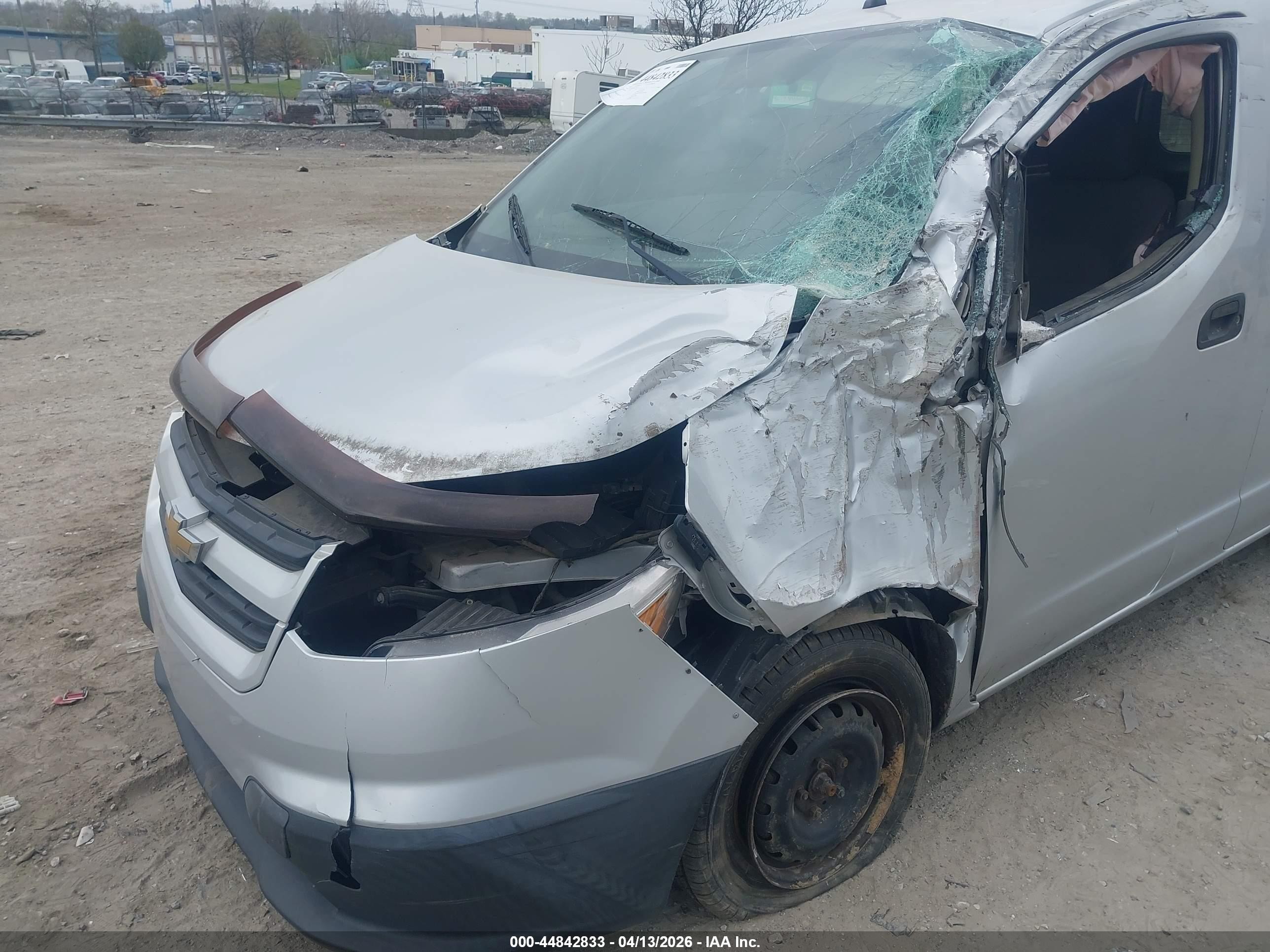 2015 Chevrolet City Express 1lt Silver vin: 3N63M0ZN0FK708442