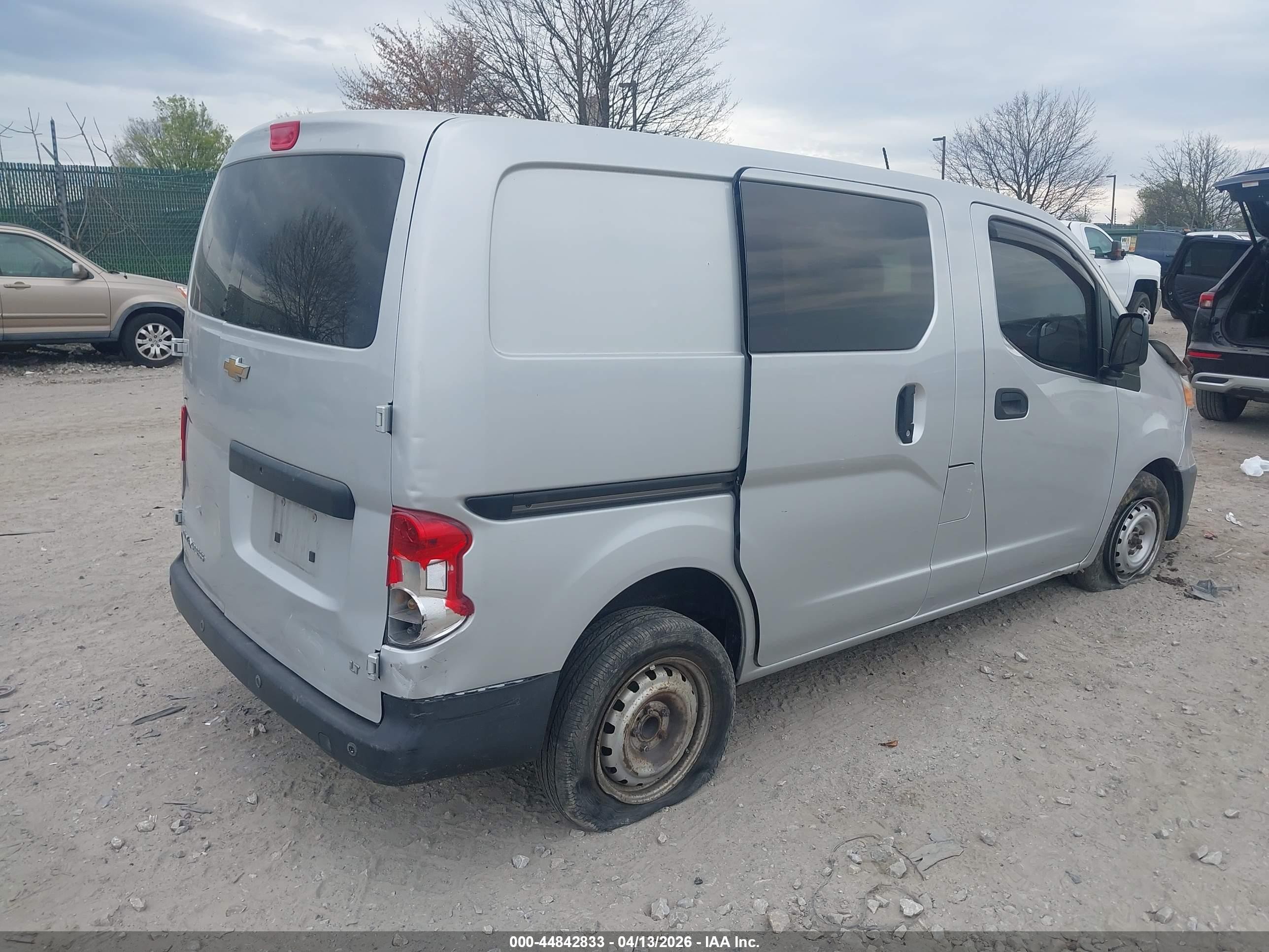 2015 Chevrolet City Express 1lt Silver vin: 3N63M0ZN0FK708442