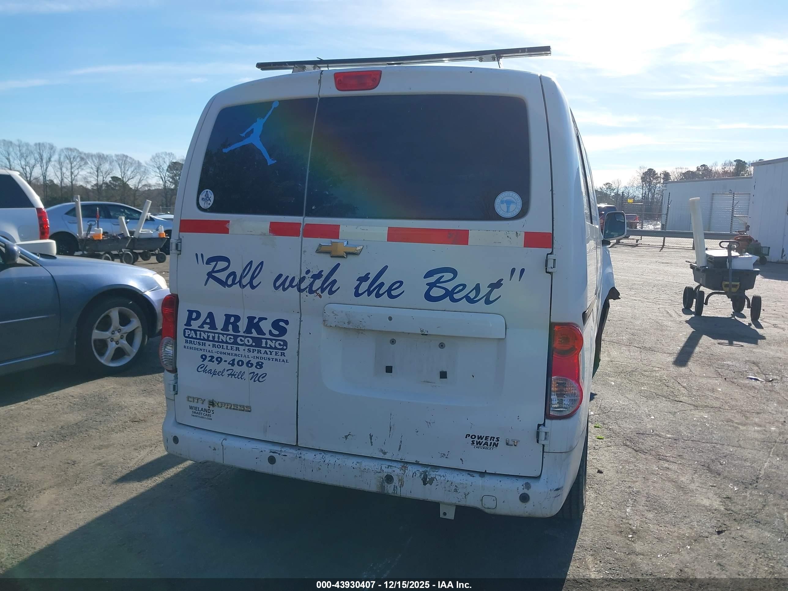 2015 Chevrolet City Express 1lt White vin: 3N63M0ZN0FK712197