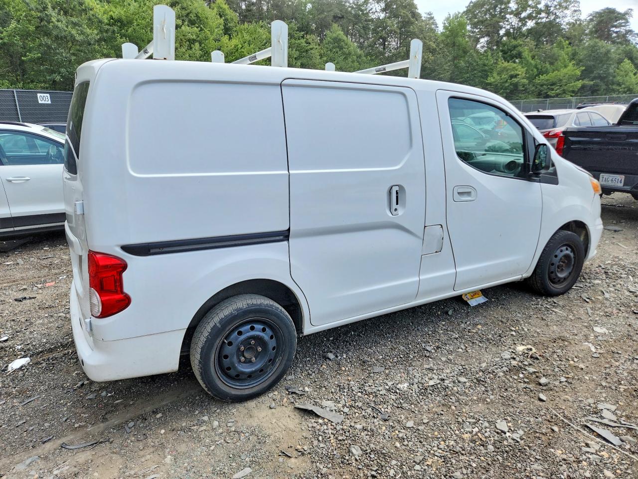 2015 Chevrolet City Express Lt White vin: 3N63M0ZN1FK713049
