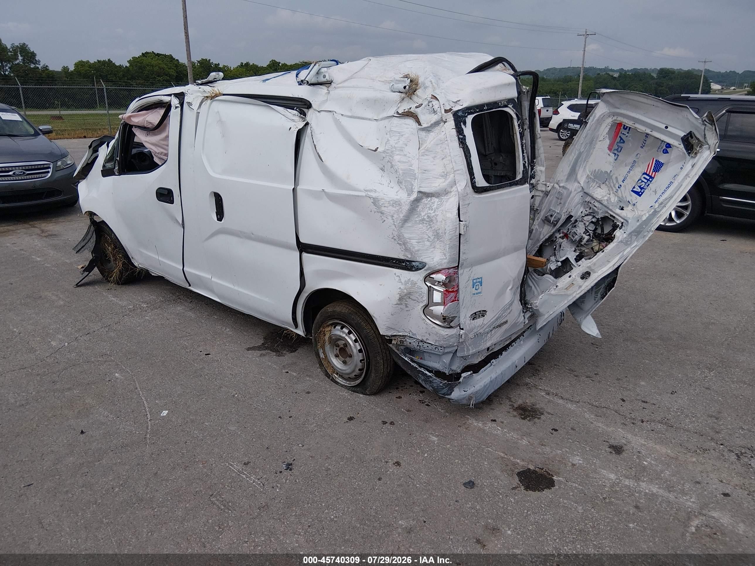 2015 Chevrolet City Express 1lt White vin: 3N63M0ZN1FK733477