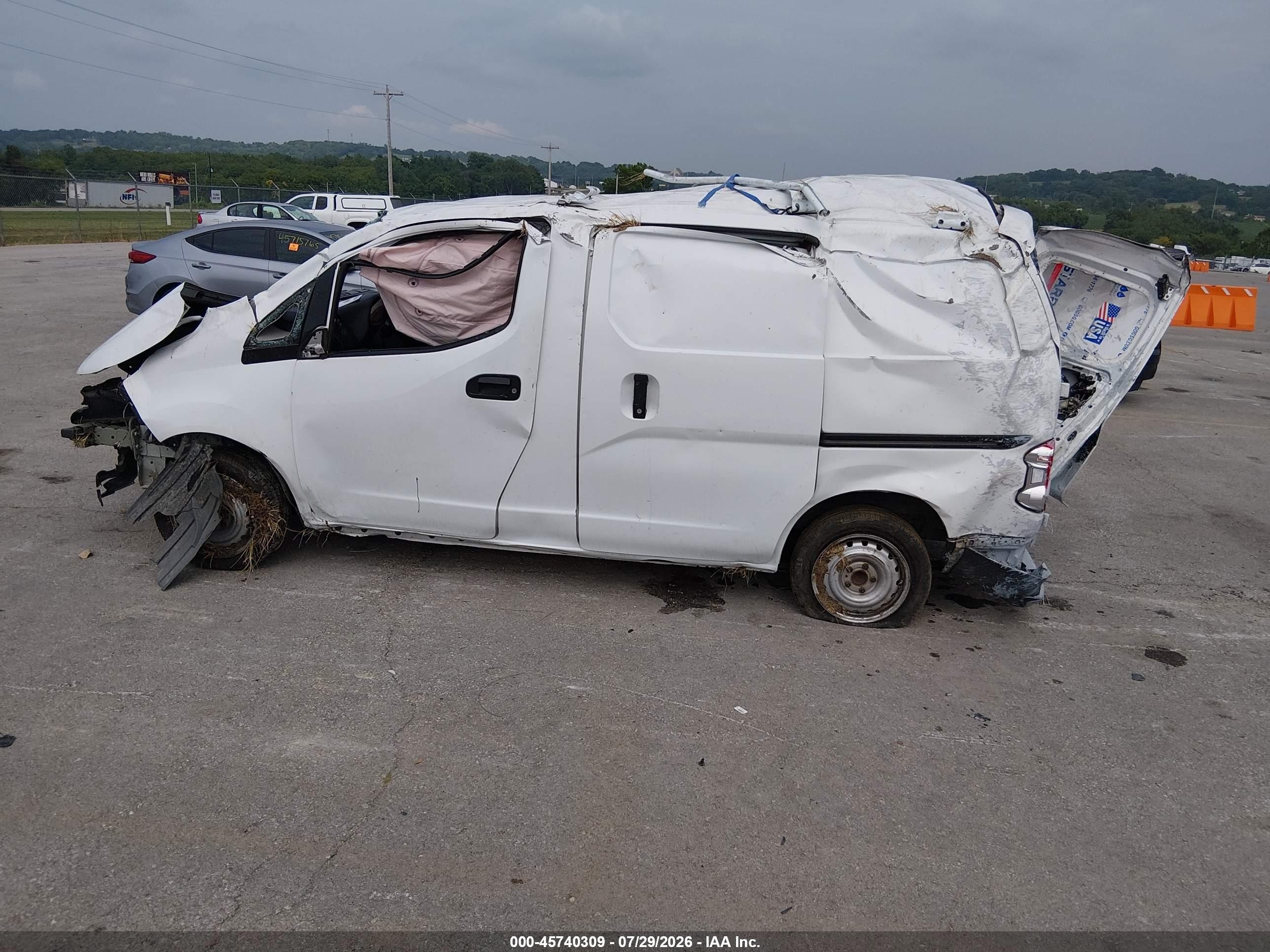 2015 Chevrolet City Express 1lt White vin: 3N63M0ZN1FK733477