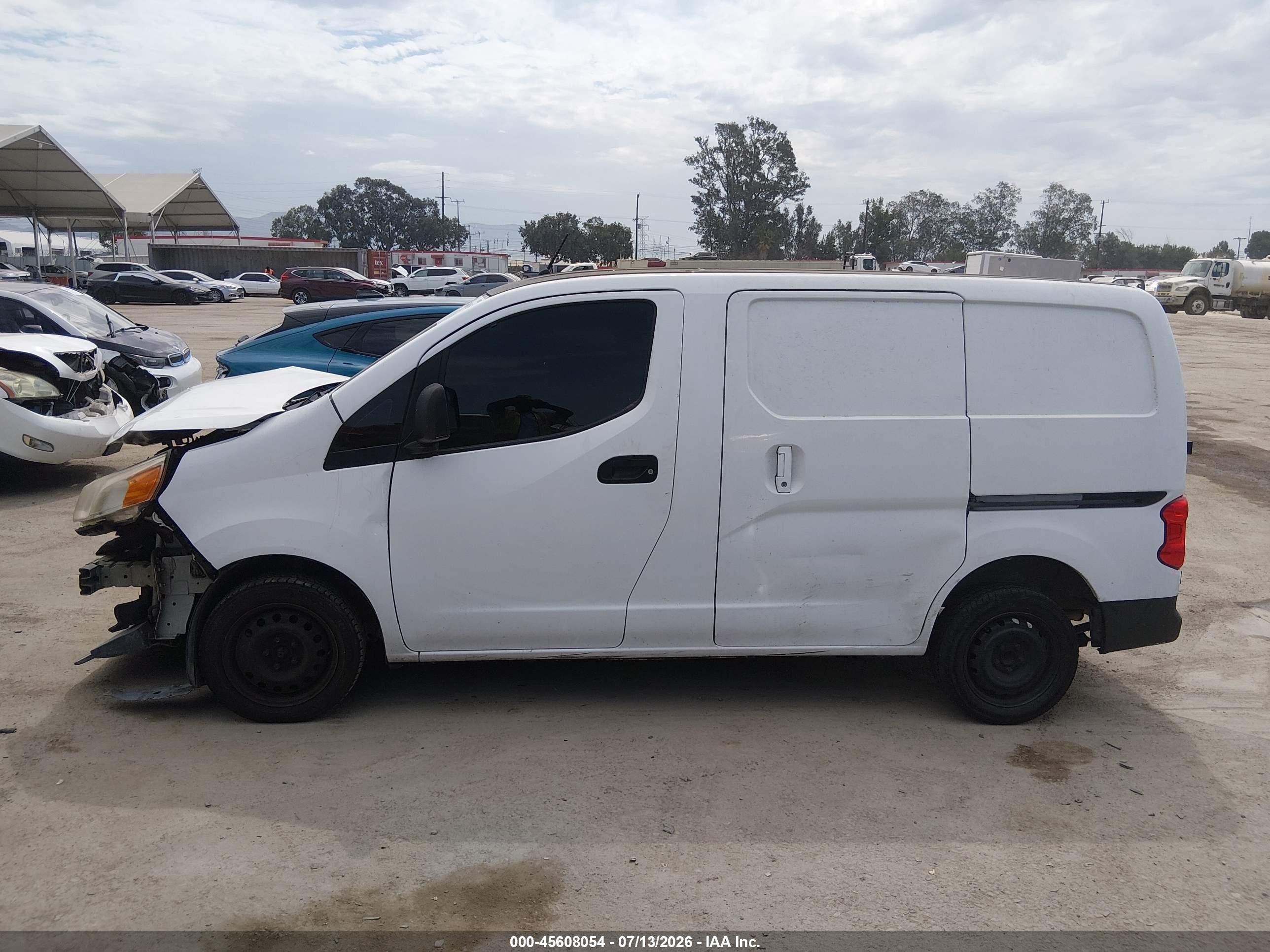 2015 Chevrolet City Express 1lt White vin: 3N63M0ZN2FK694415