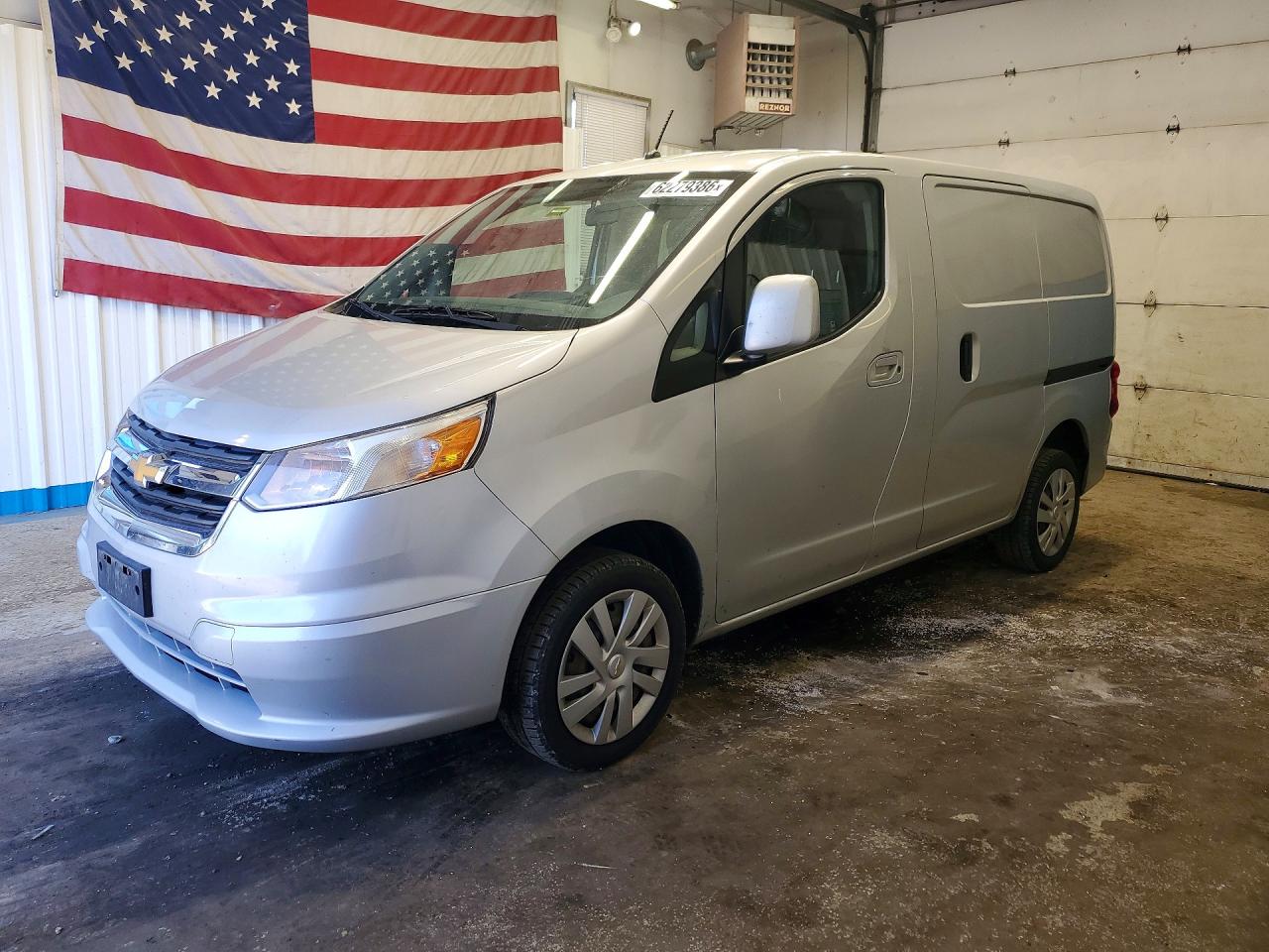 2015 Chevrolet City Express Lt Silver vin: 3N63M0ZN2FK694818
