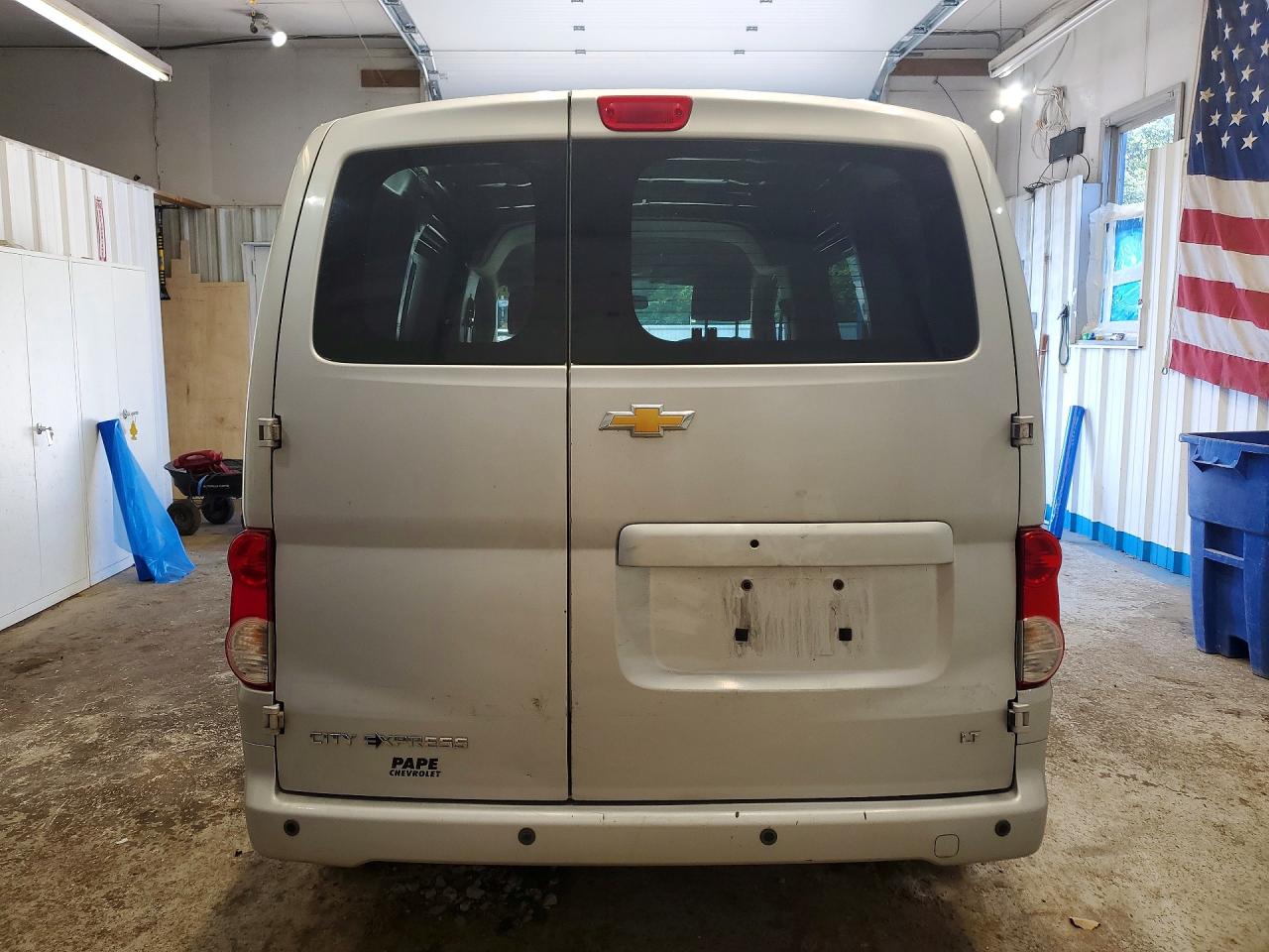 2015 Chevrolet City Express Lt Silver vin: 3N63M0ZN2FK694818