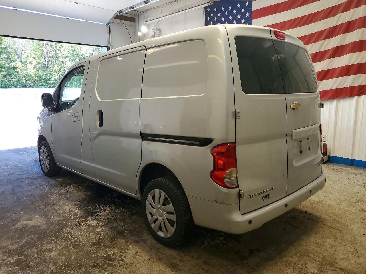 2015 Chevrolet City Express Lt Silver vin: 3N63M0ZN2FK694818