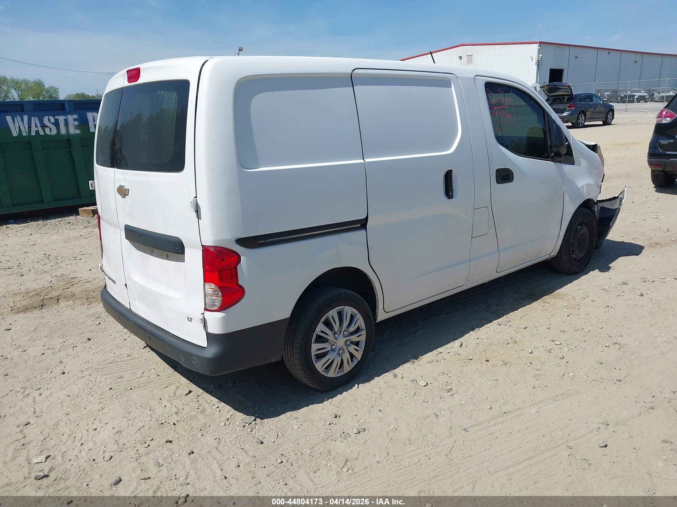2015 Chevrolet City Express 1lt White vin: 3N63M0ZN2FK699954