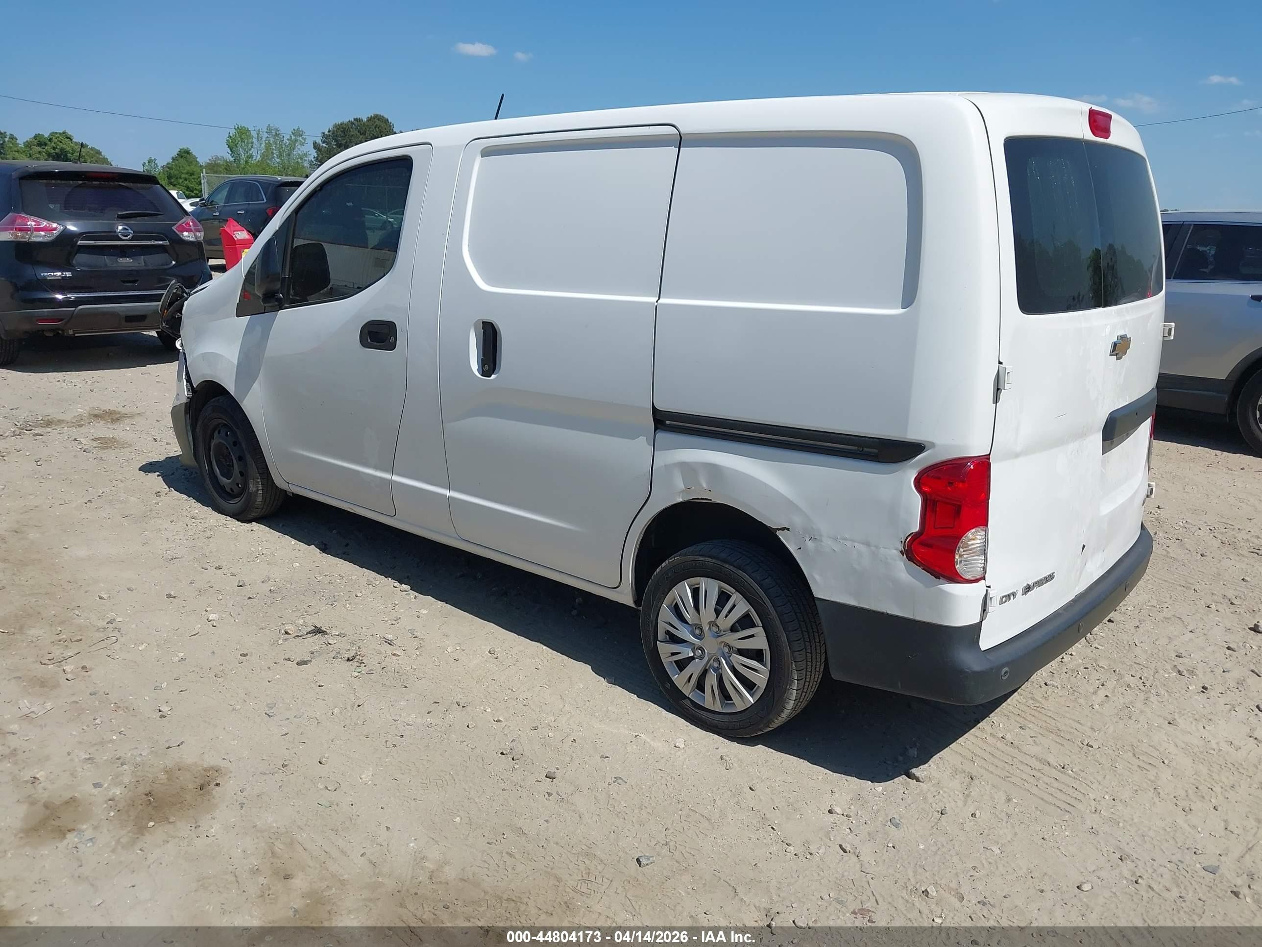 2015 Chevrolet City Express 1lt White vin: 3N63M0ZN2FK699954