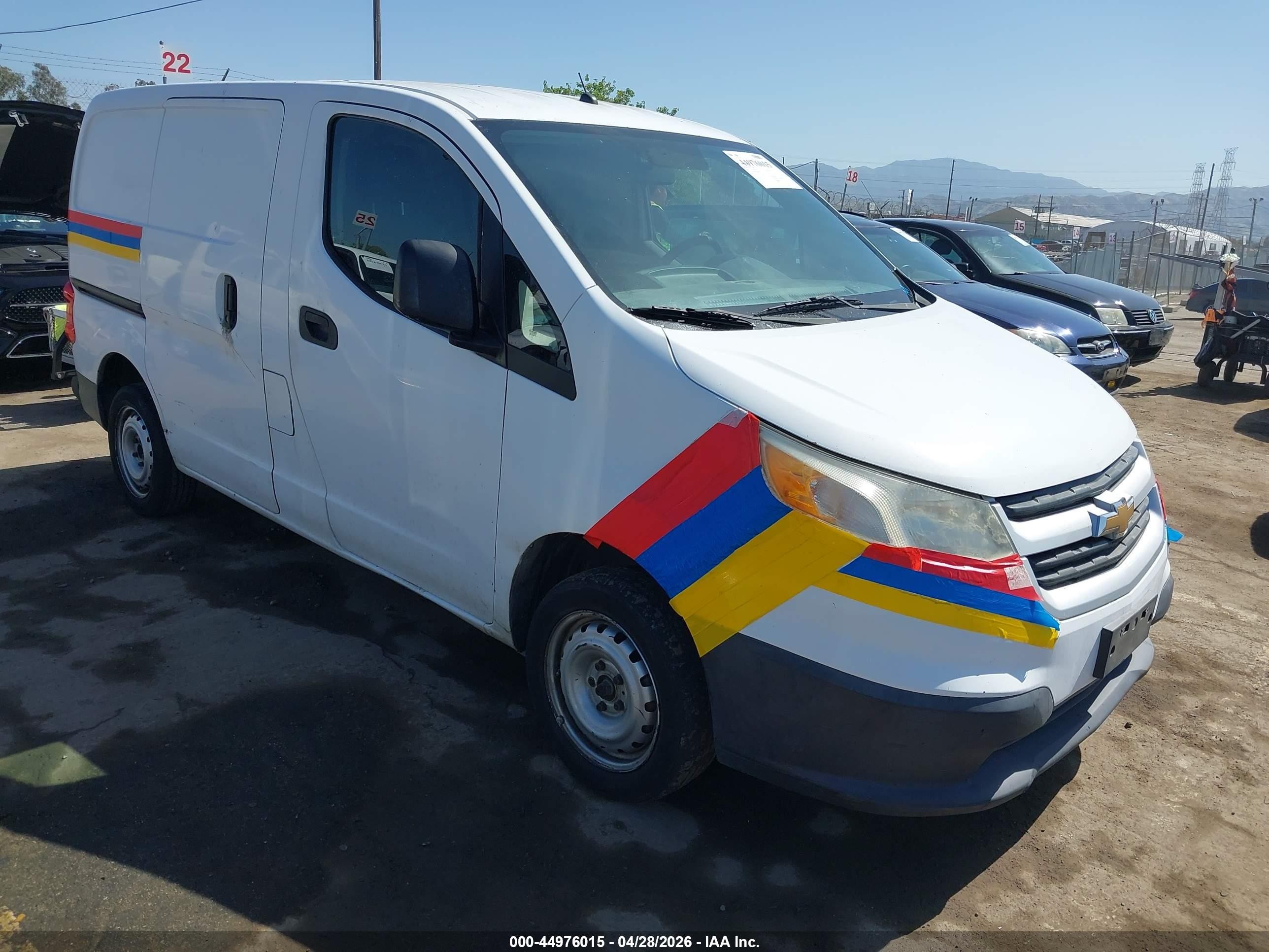 2017 Chevrolet City Express 1lt White vin: 3N63M0ZN2HK690660