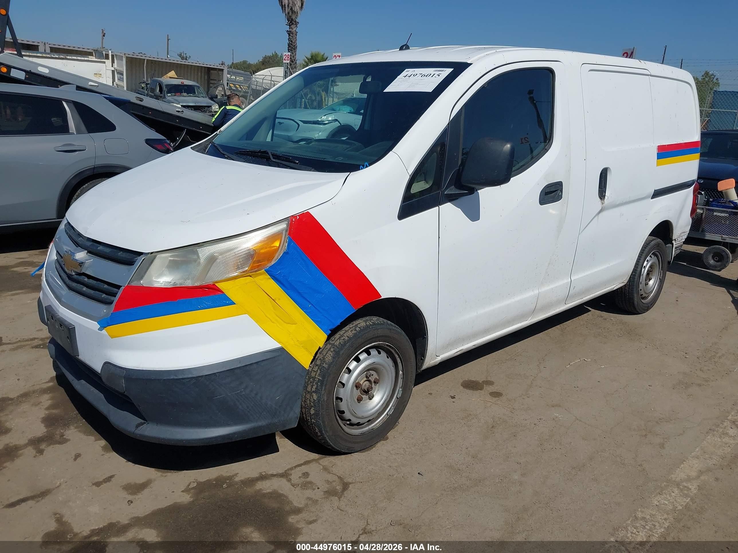 2017 Chevrolet City Express 1lt White vin: 3N63M0ZN2HK690660