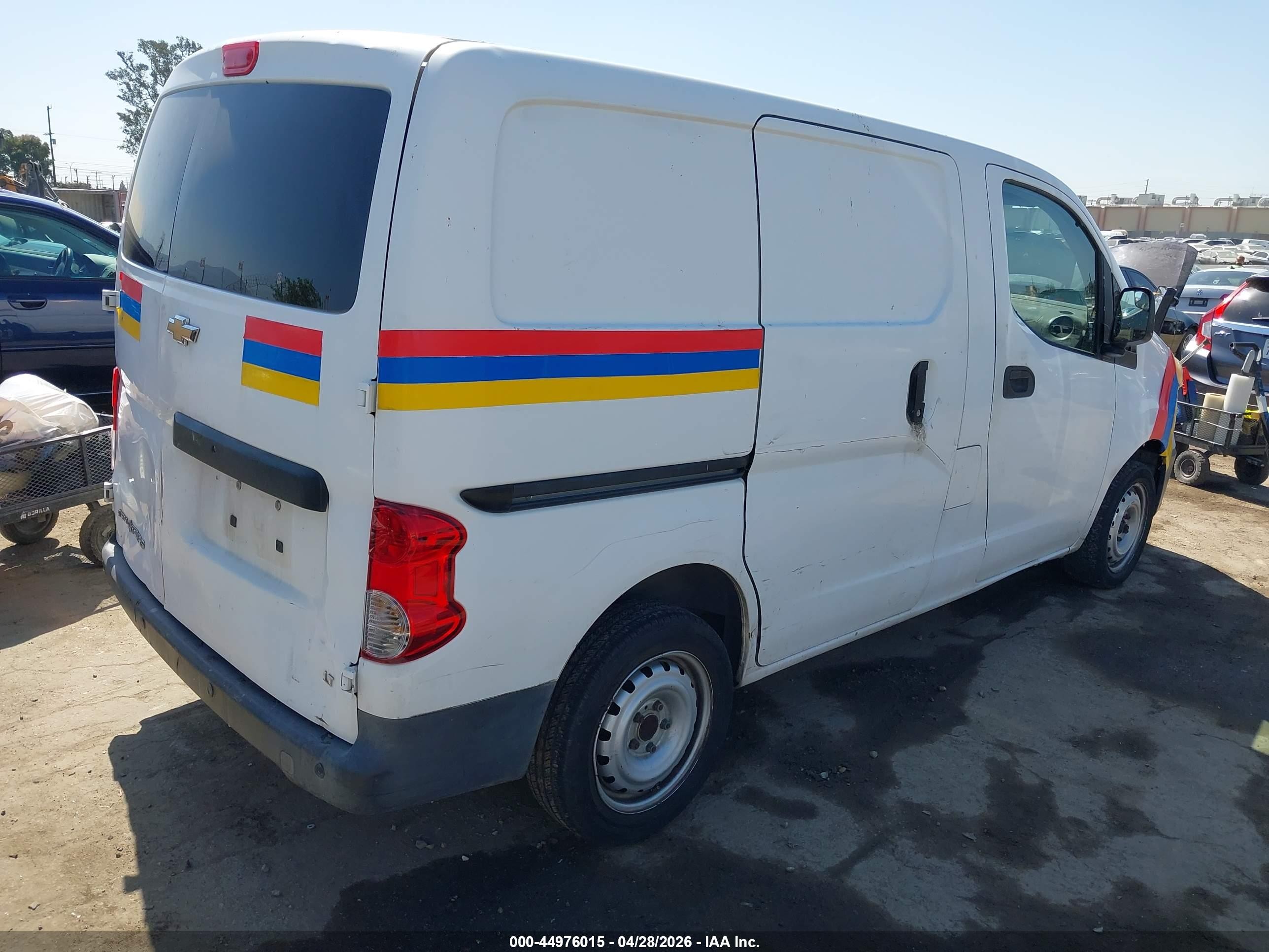 2017 Chevrolet City Express 1lt White vin: 3N63M0ZN2HK690660
