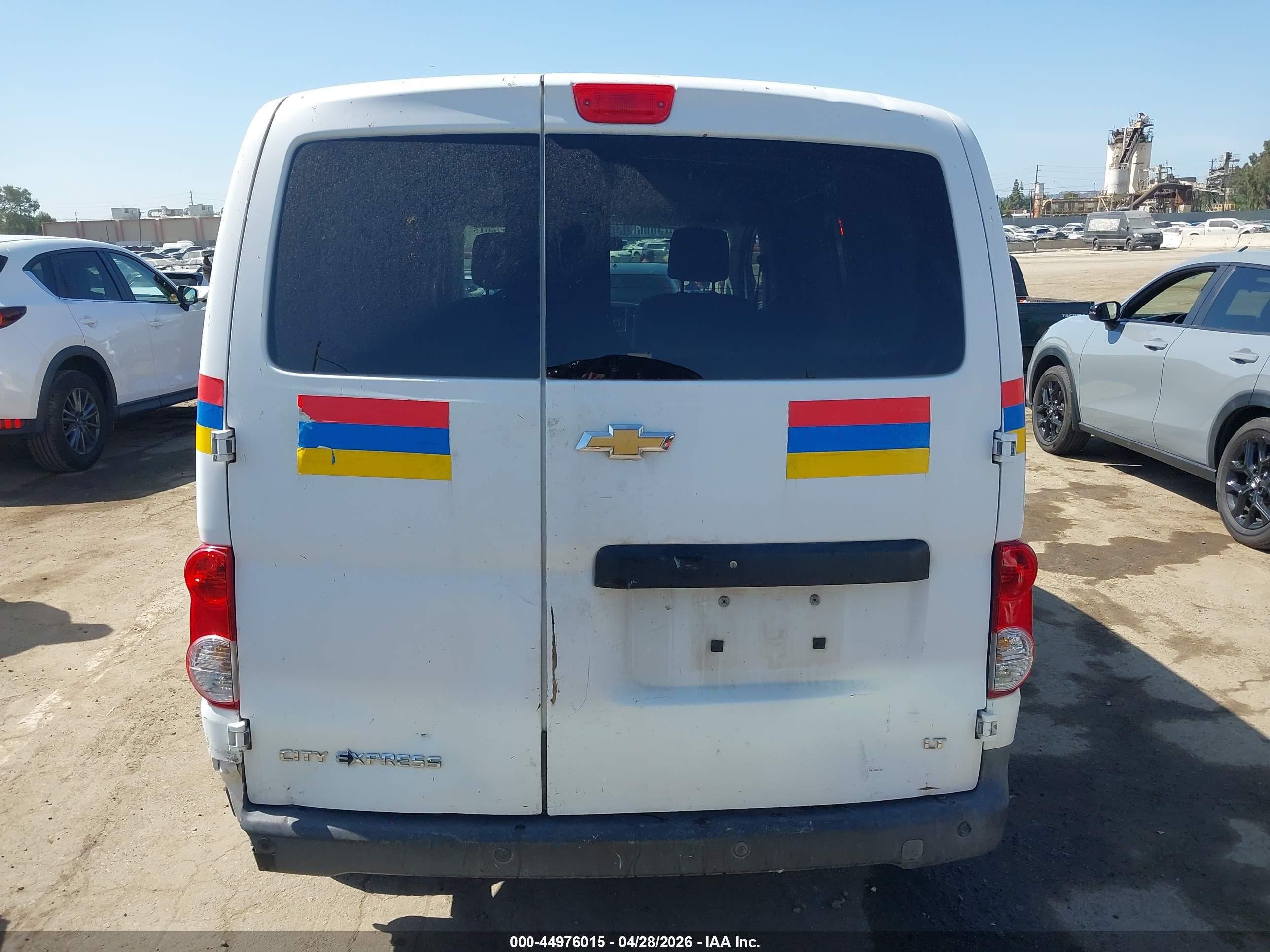 2017 Chevrolet City Express 1lt White vin: 3N63M0ZN2HK690660