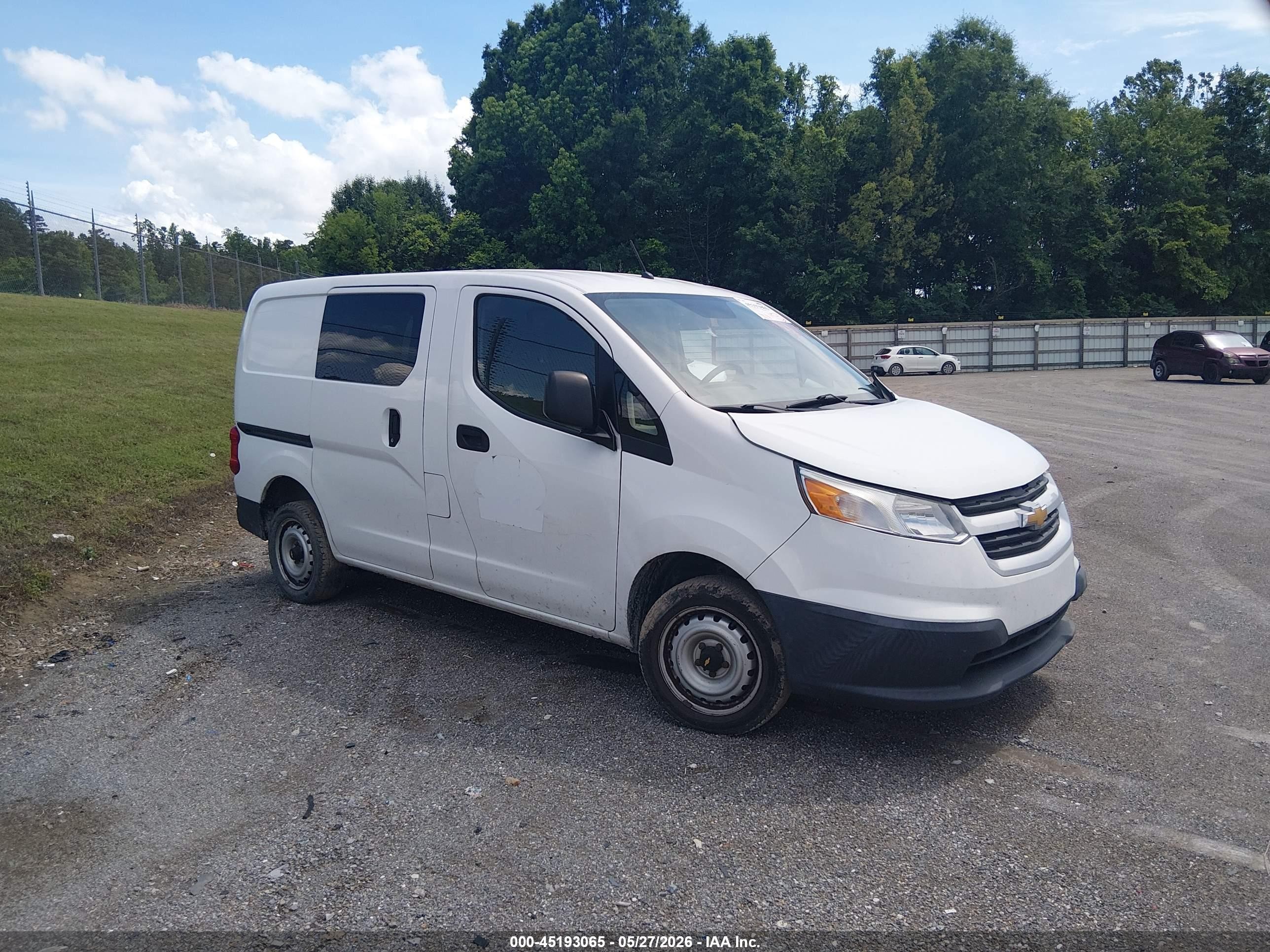 2015 Chevrolet City Express 1lt White vin: 3N63M0ZN3FK722206