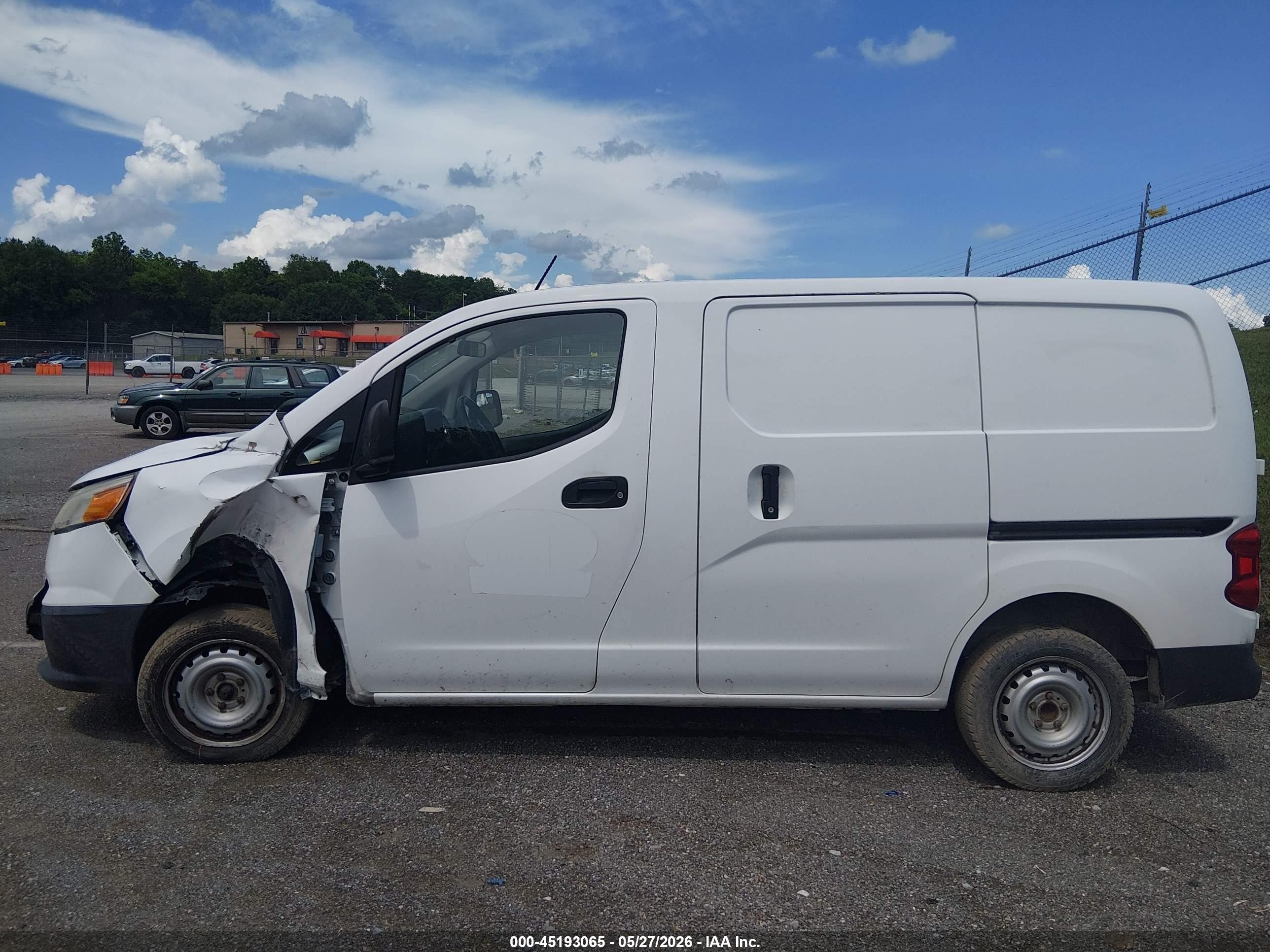 2015 Chevrolet City Express 1lt White vin: 3N63M0ZN3FK722206