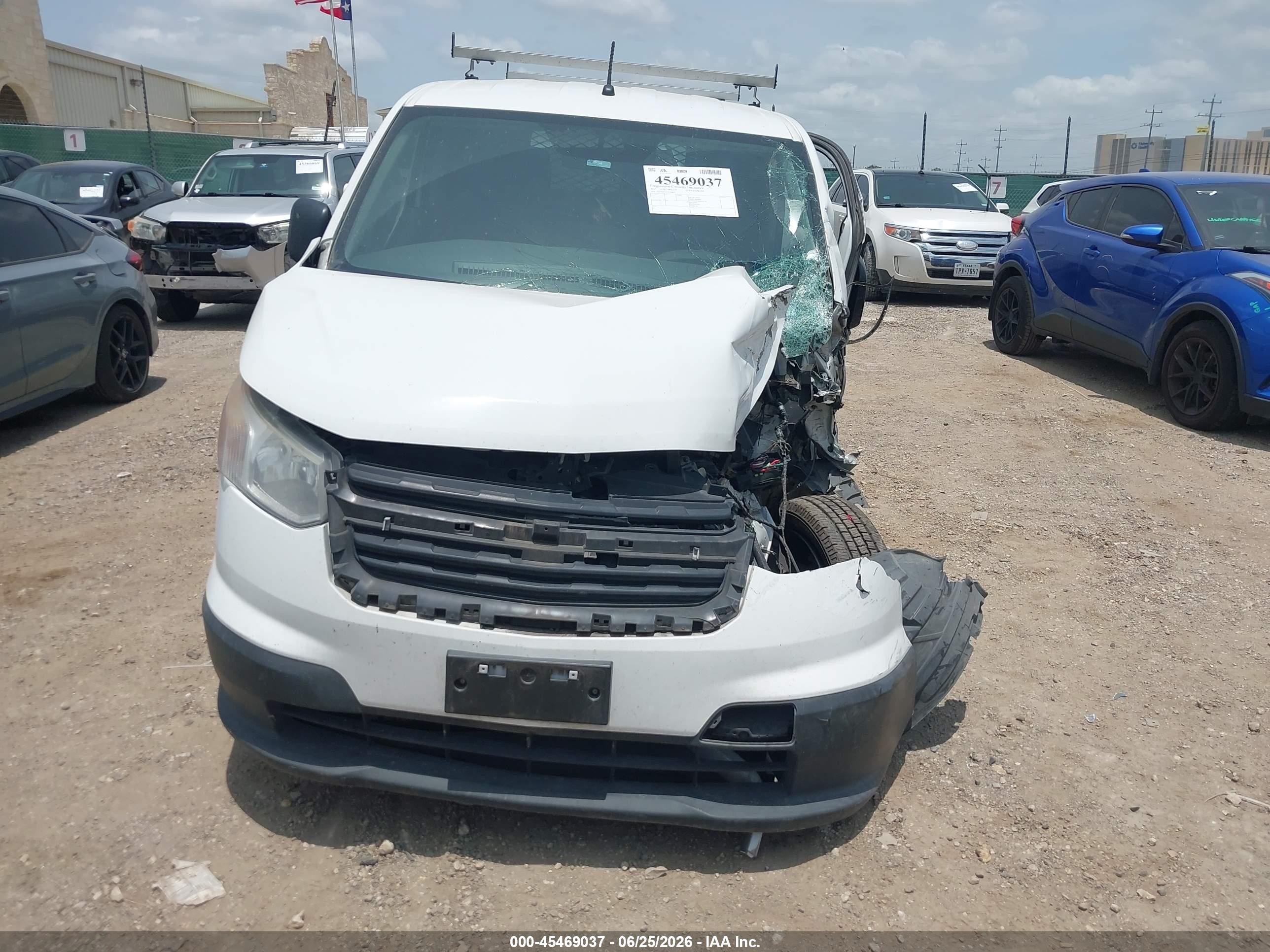 2015 Chevrolet City Express 1lt White vin: 3N63M0ZN5FK734874
