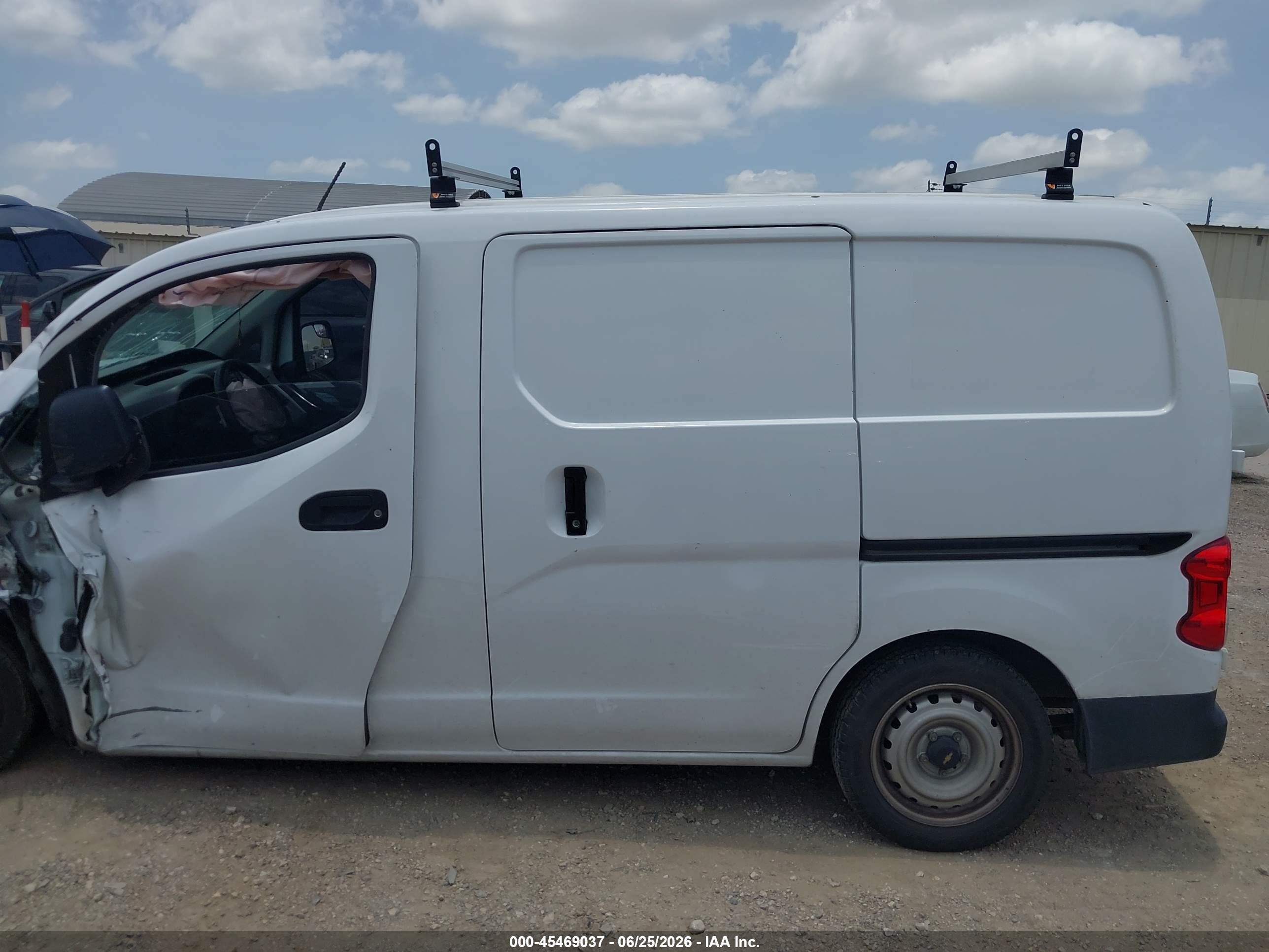 2015 Chevrolet City Express 1lt White vin: 3N63M0ZN5FK734874