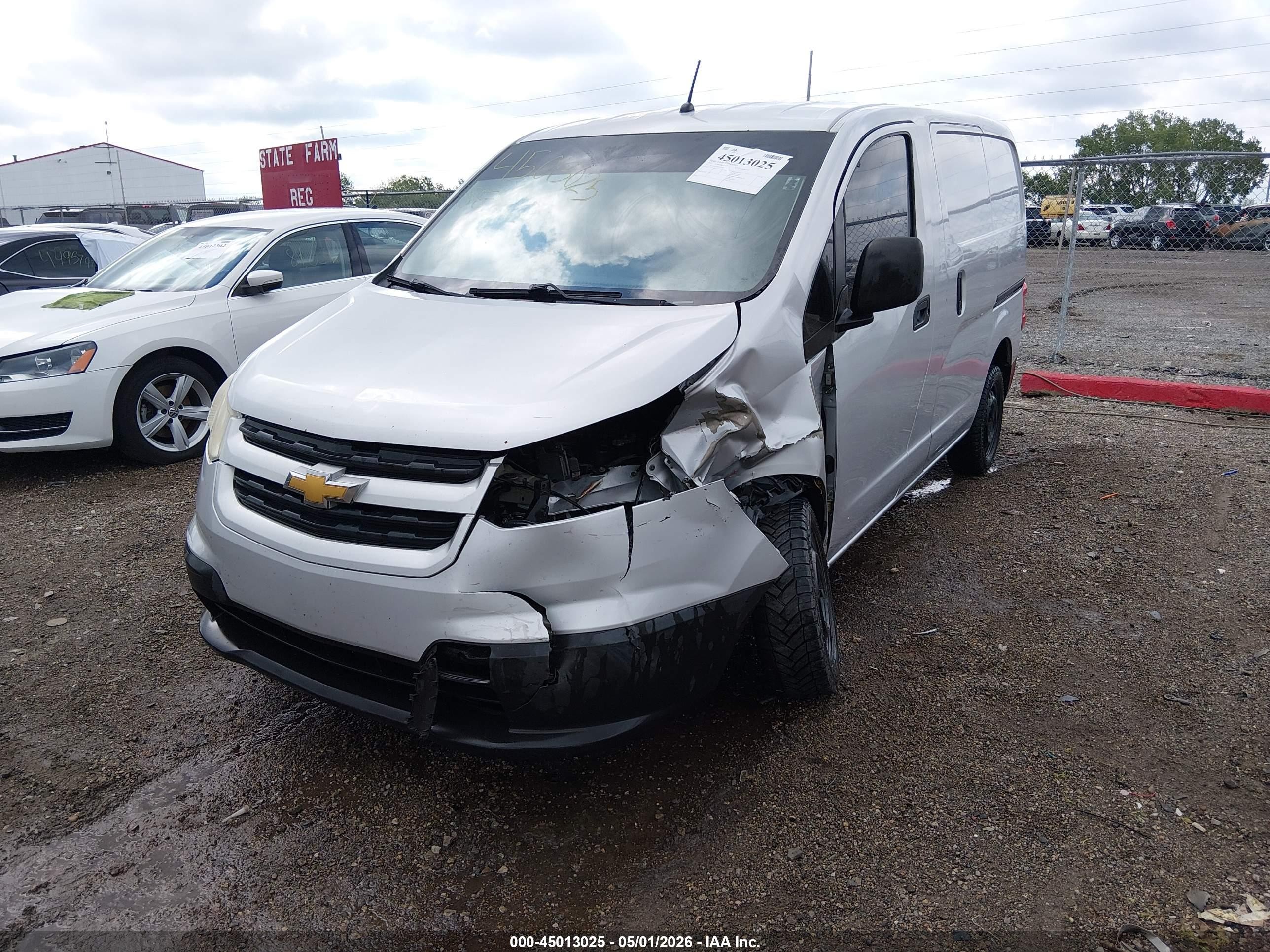 2015 Chevrolet City Express 1lt Silver vin: 3N63M0ZN6FK714486