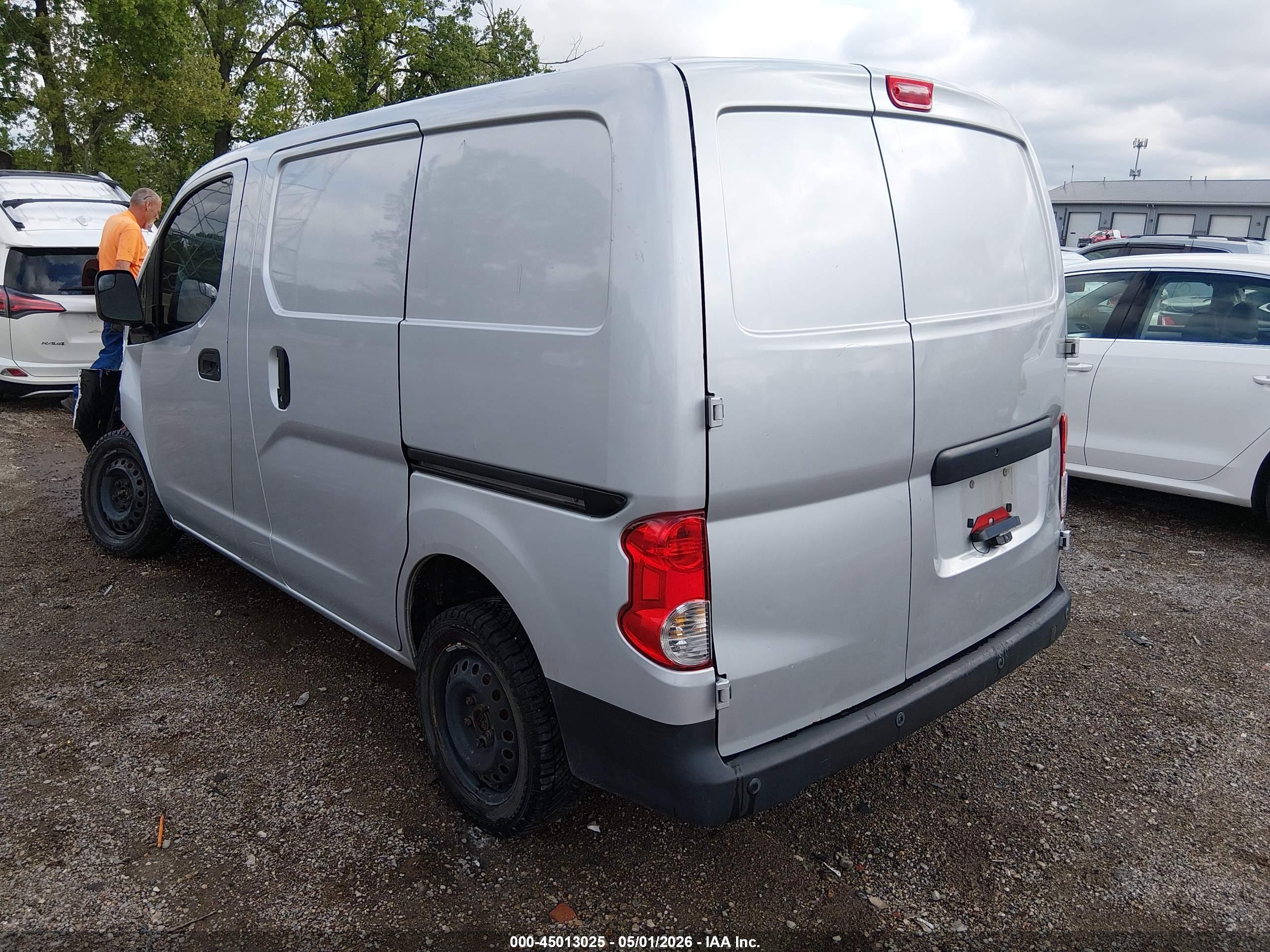 2015 Chevrolet City Express 1lt Silver vin: 3N63M0ZN6FK714486
