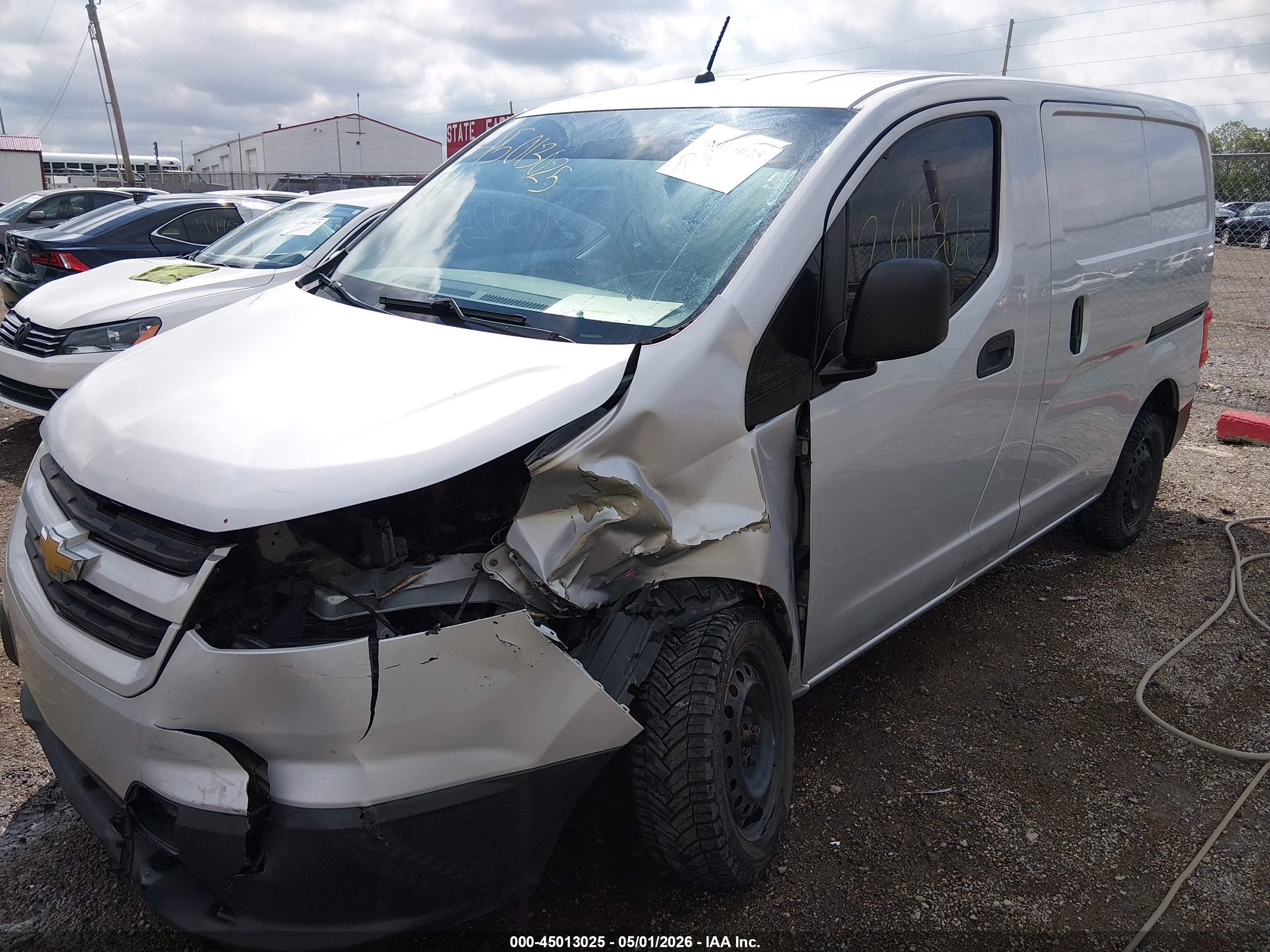 2015 Chevrolet City Express 1lt Silver vin: 3N63M0ZN6FK714486
