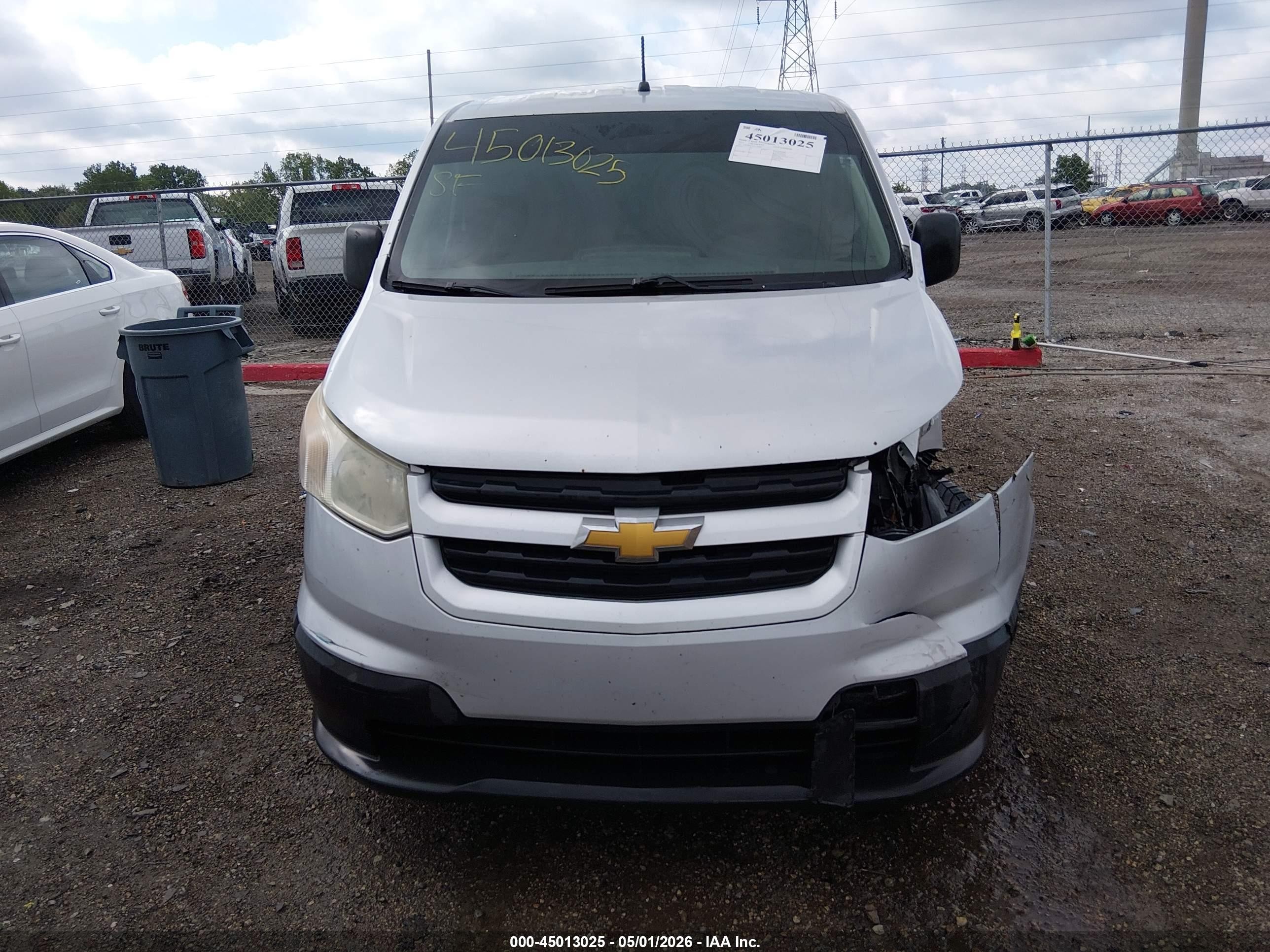 2015 Chevrolet City Express 1lt Silver vin: 3N63M0ZN6FK714486