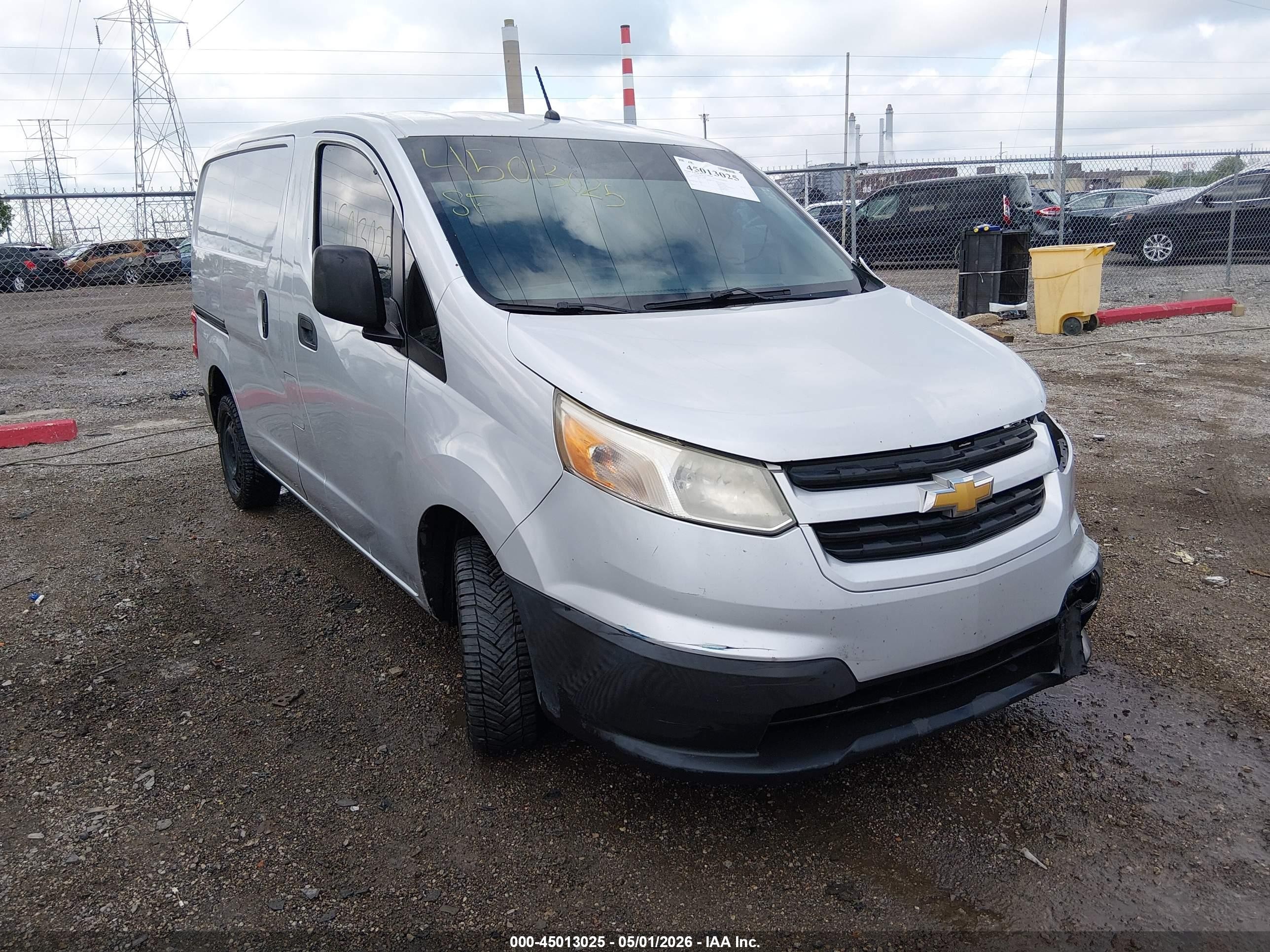 2015 Chevrolet City Express 1lt Silver vin: 3N63M0ZN6FK714486