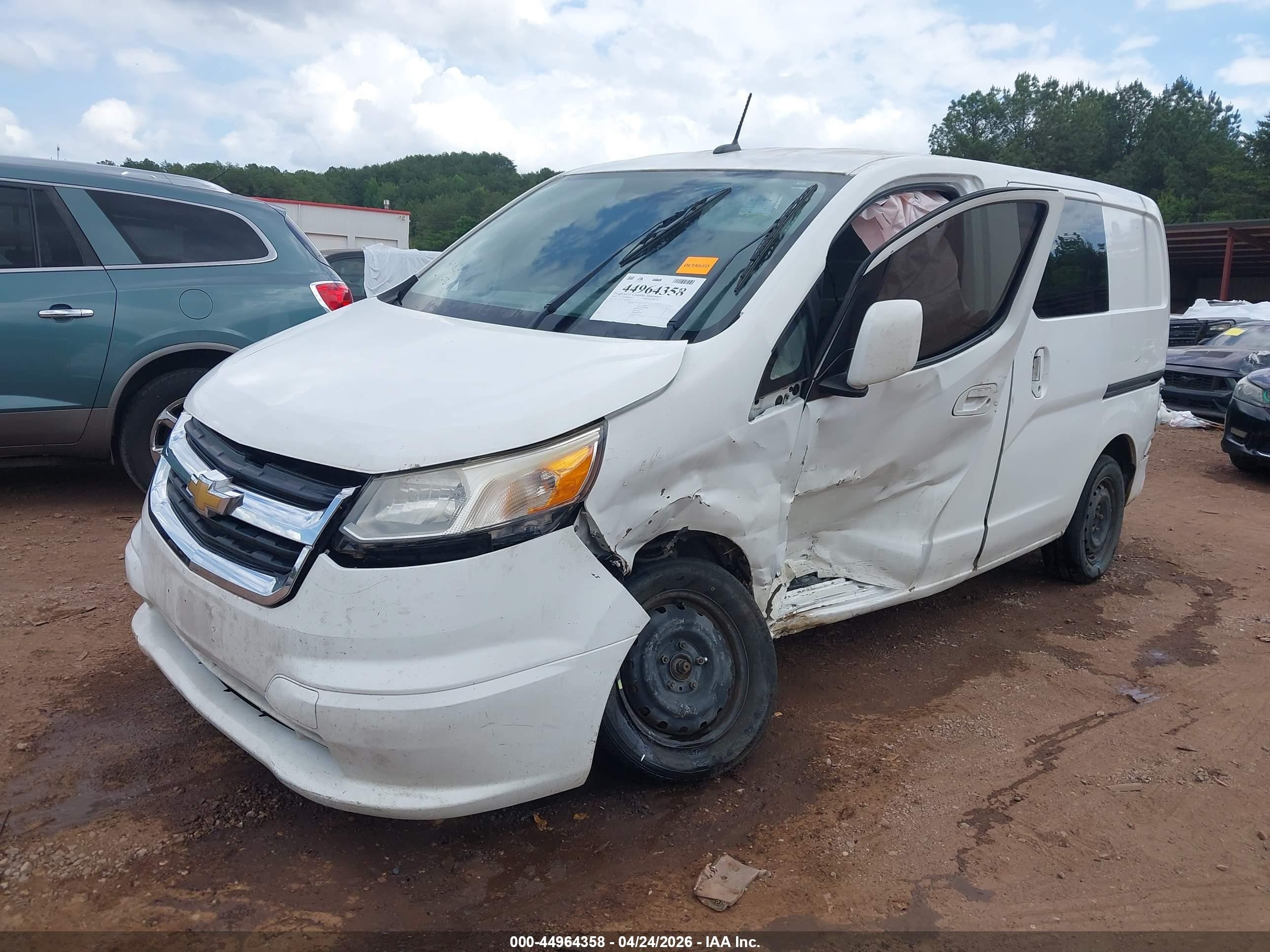 2015 Chevrolet City Express 1lt White vin: 3N63M0ZN7FK692045