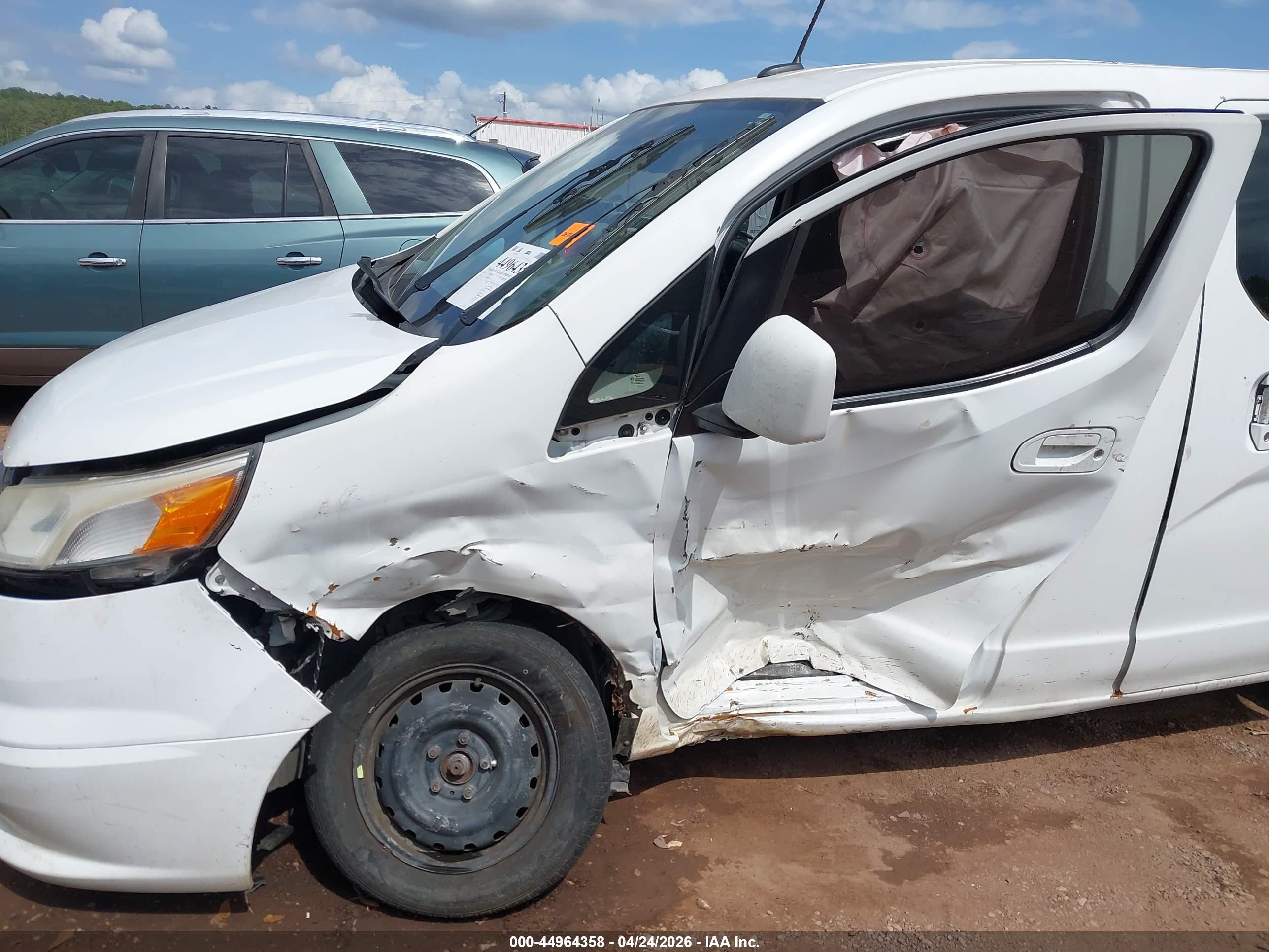 2015 Chevrolet City Express 1lt White vin: 3N63M0ZN7FK692045