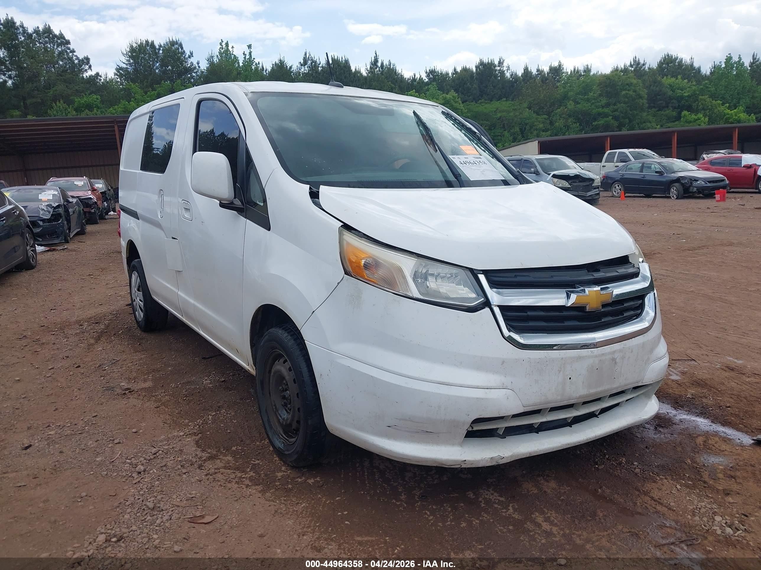 2015 Chevrolet City Express 1lt White vin: 3N63M0ZN7FK692045