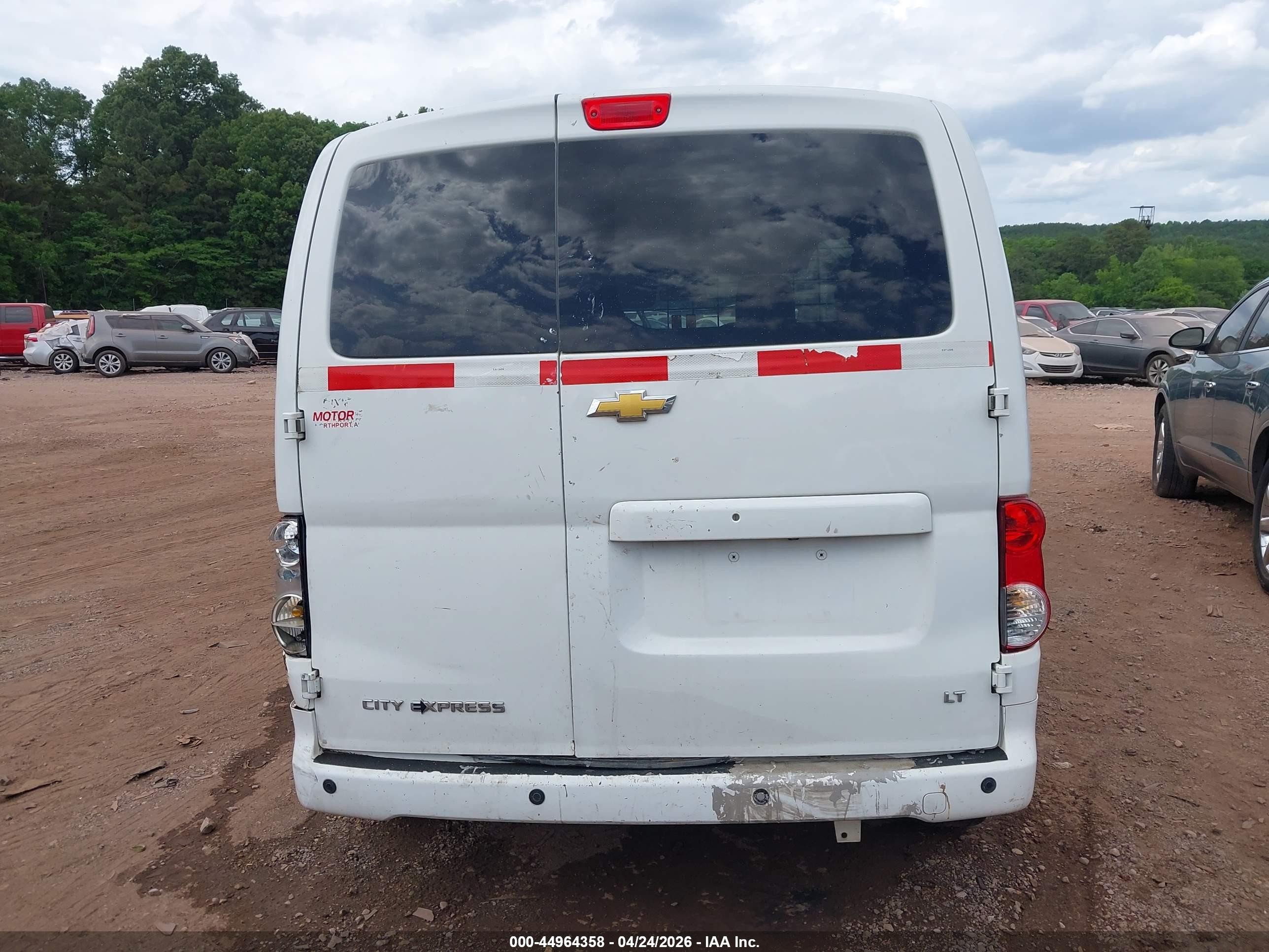2015 Chevrolet City Express 1lt White vin: 3N63M0ZN7FK692045
