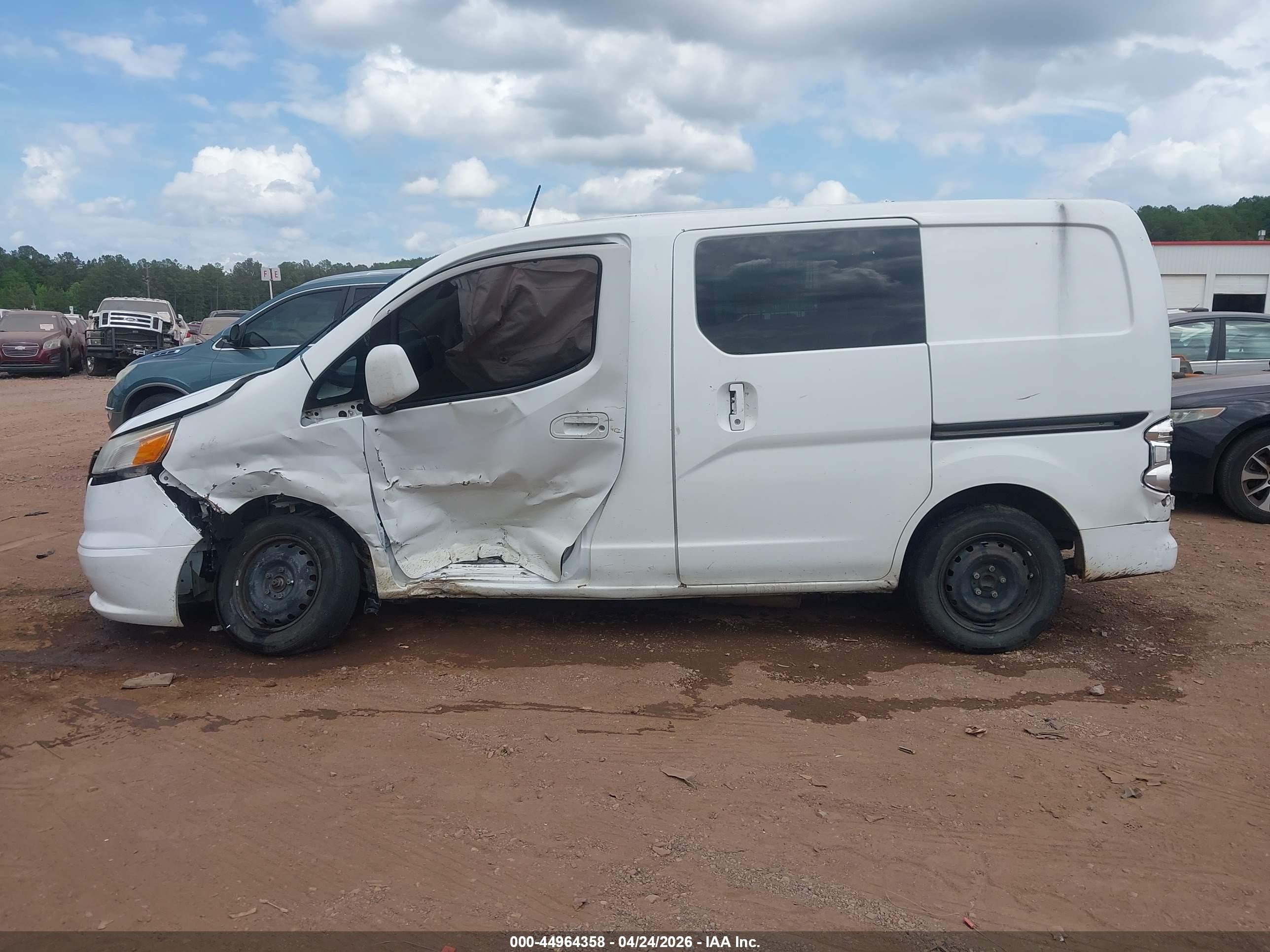 2015 Chevrolet City Express 1lt White vin: 3N63M0ZN7FK692045