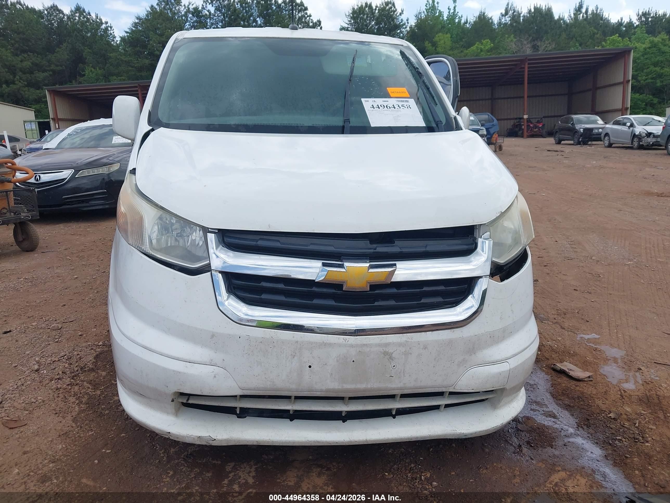 2015 Chevrolet City Express 1lt White vin: 3N63M0ZN7FK692045