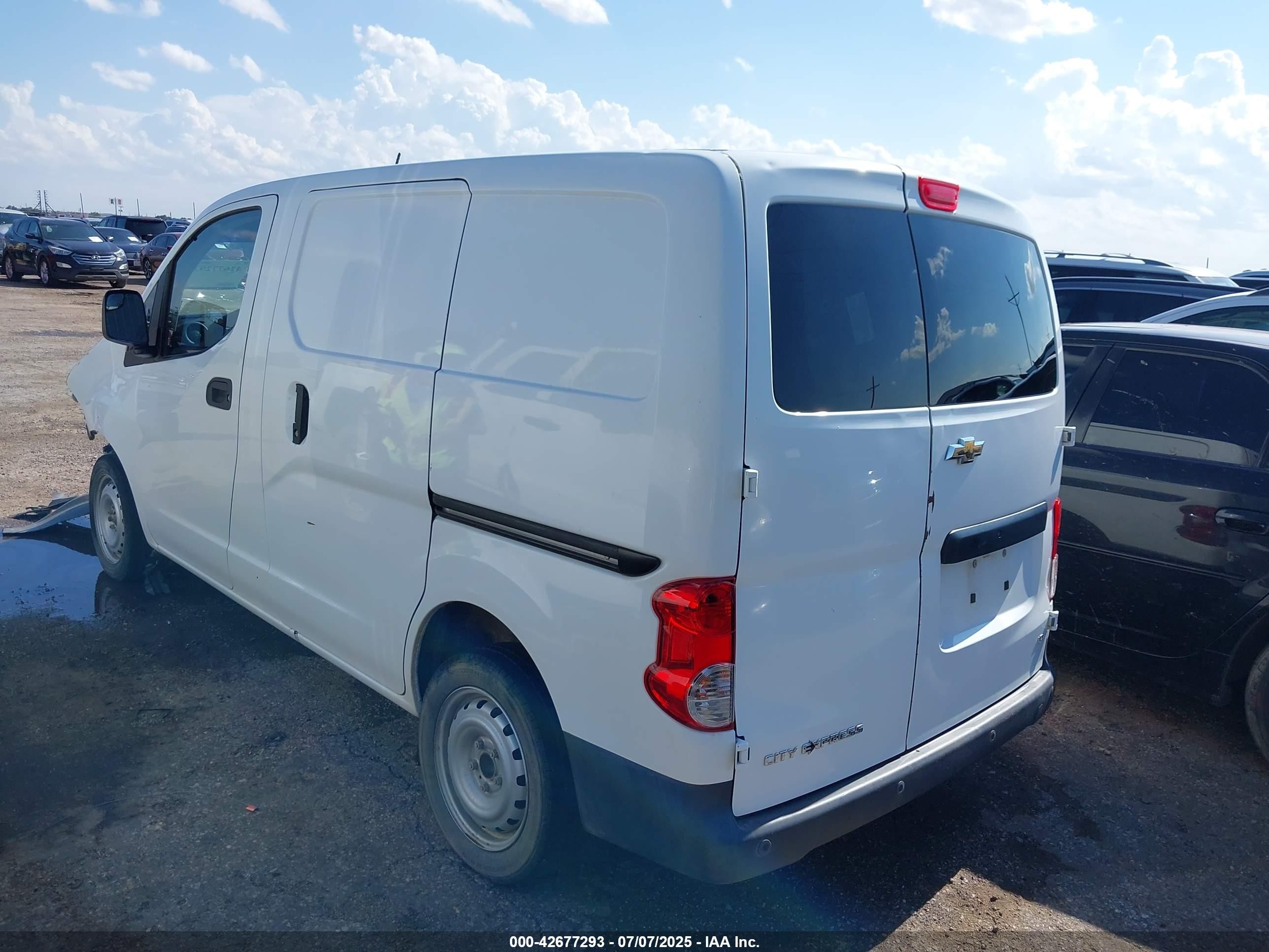 2015 Chevrolet City Express 1lt Белый vin: 3N63M0ZN7FK709037