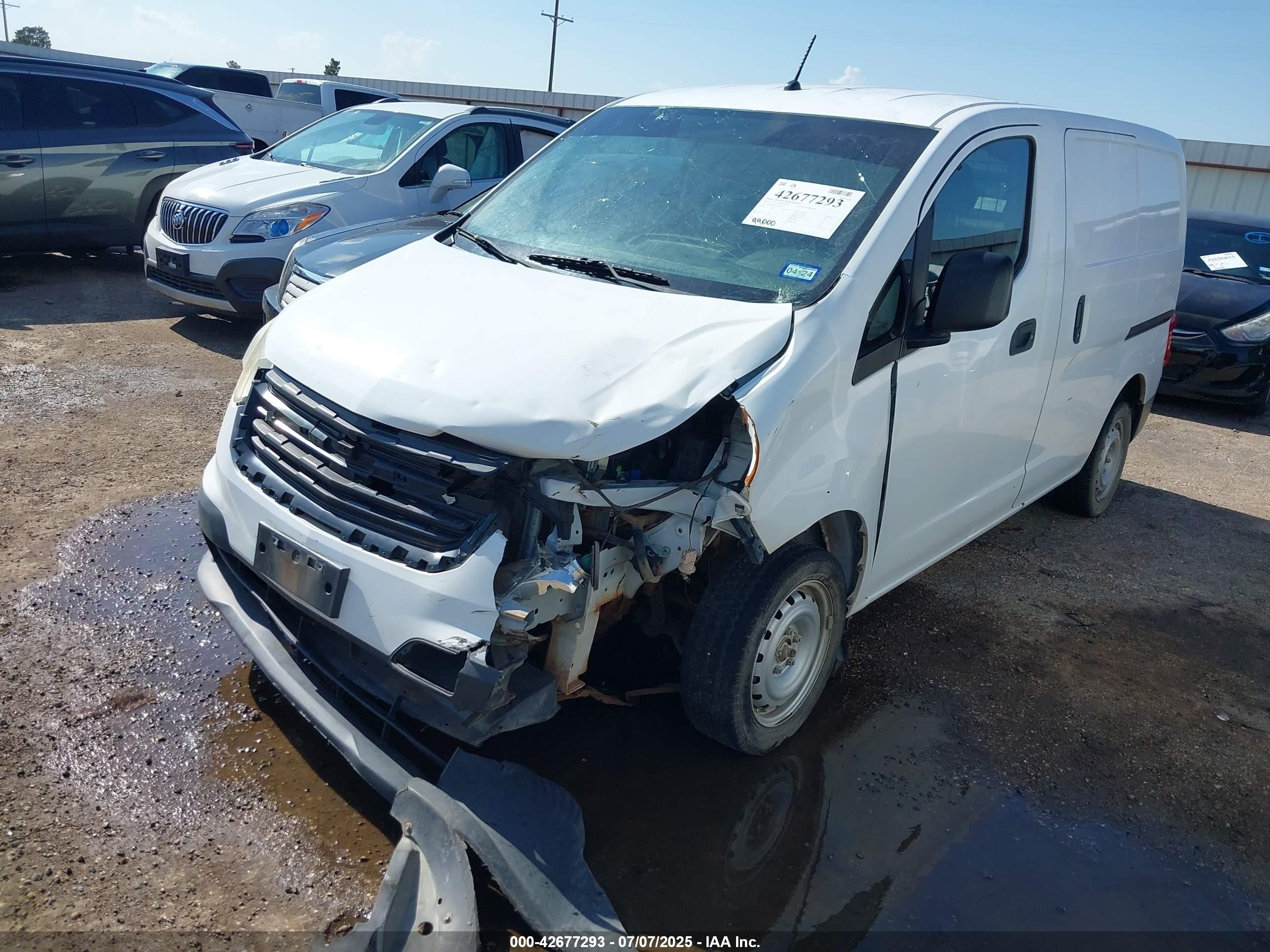 2015 Chevrolet City Express 1lt Белый vin: 3N63M0ZN7FK709037