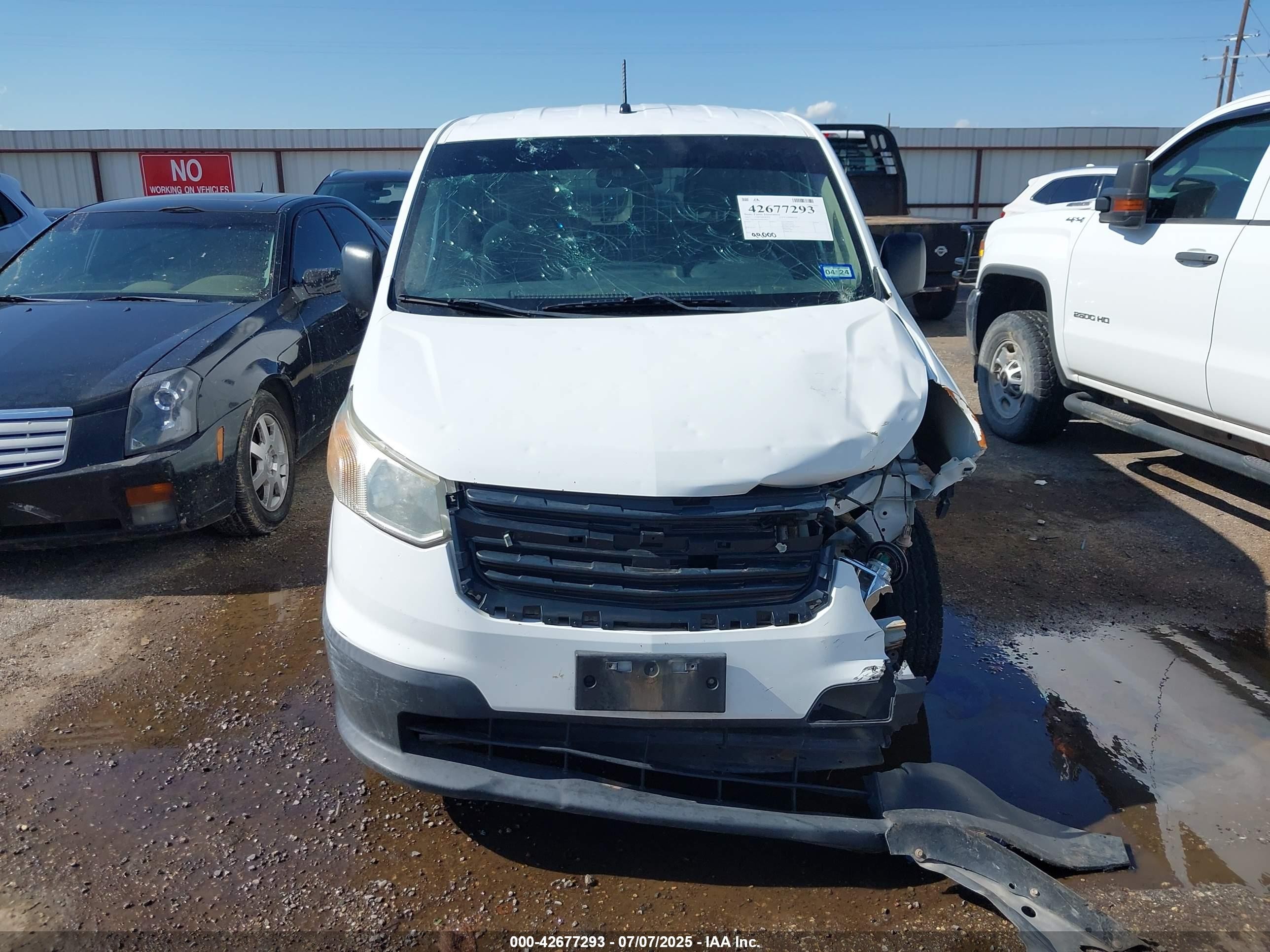 2015 Chevrolet City Express 1lt Белый vin: 3N63M0ZN7FK709037