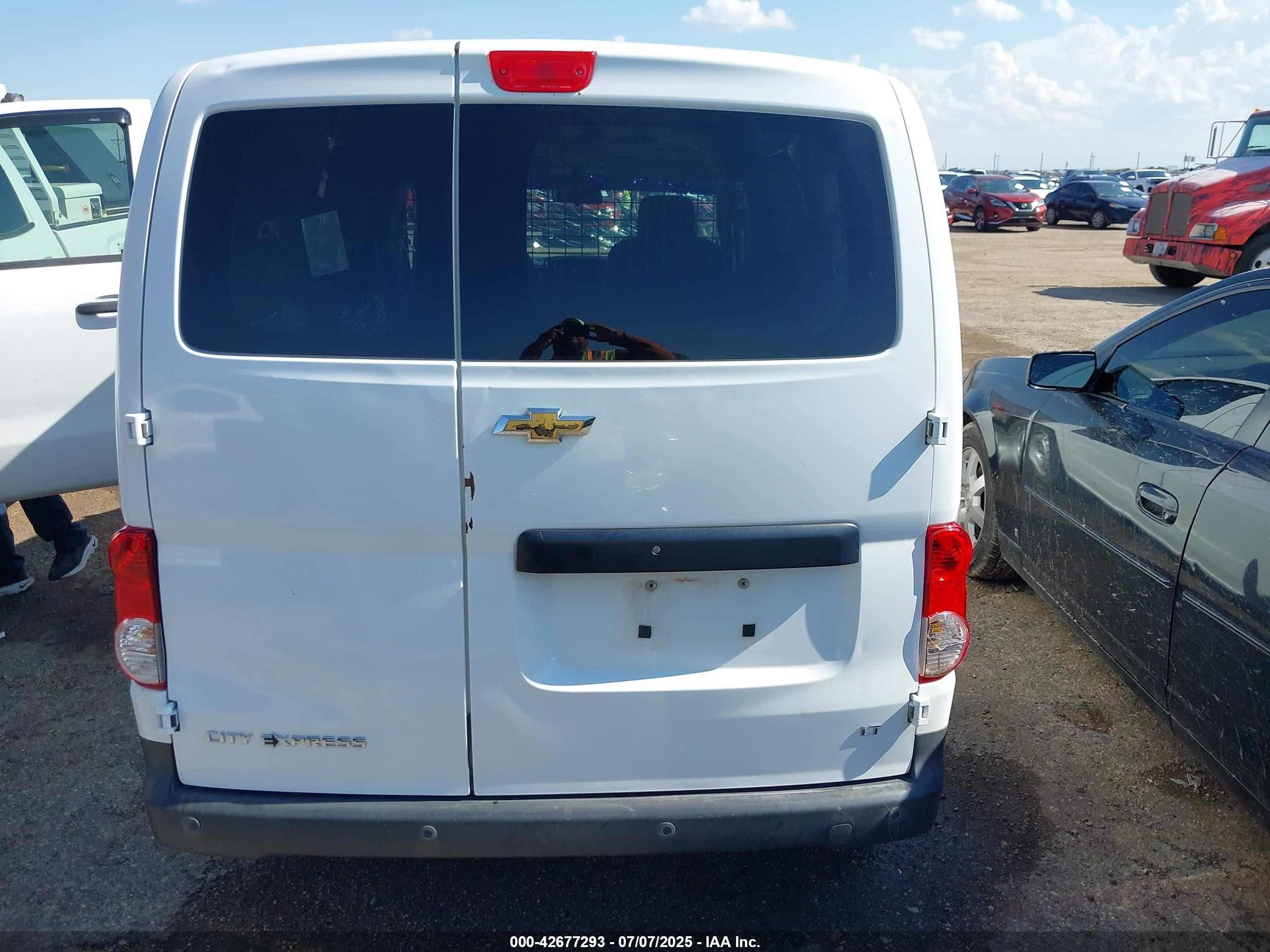 2015 Chevrolet City Express 1lt Белый vin: 3N63M0ZN7FK709037