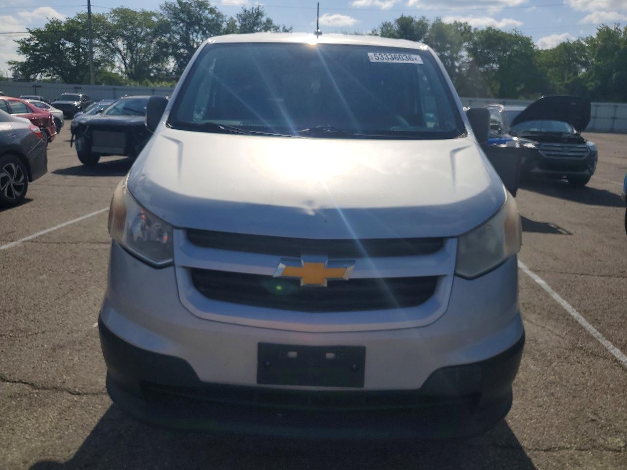 2015 Chevrolet City Express Lt Silver vin: 3N63M0ZN9FK711162