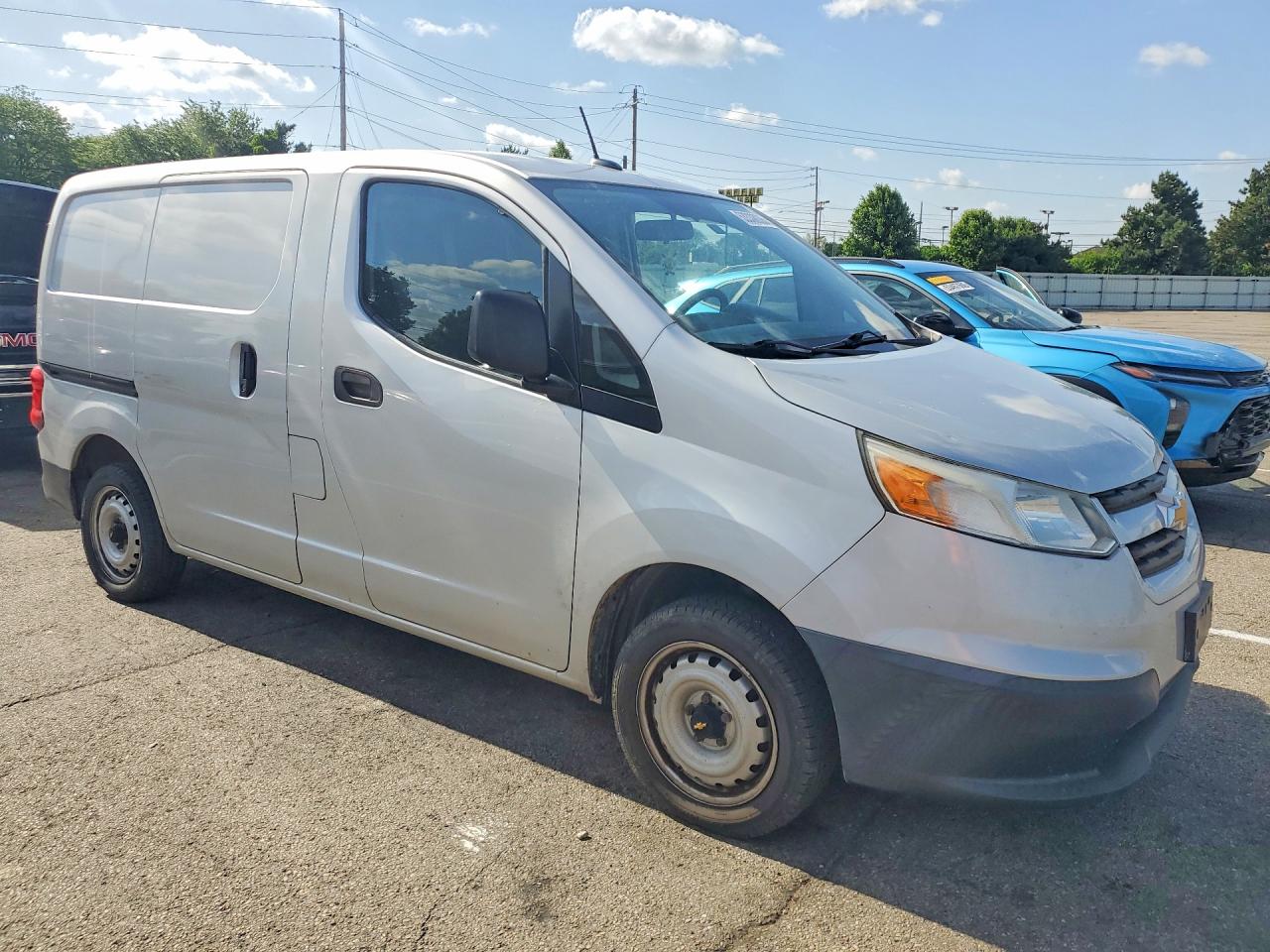 2015 Chevrolet City Express Lt Silver vin: 3N63M0ZN9FK711162