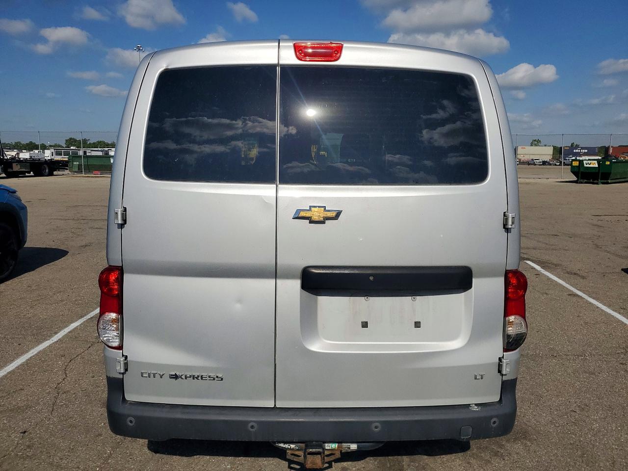2015 Chevrolet City Express Lt Silver vin: 3N63M0ZN9FK711162