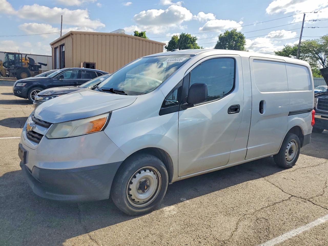 2015 Chevrolet City Express Lt Silver vin: 3N63M0ZN9FK711162