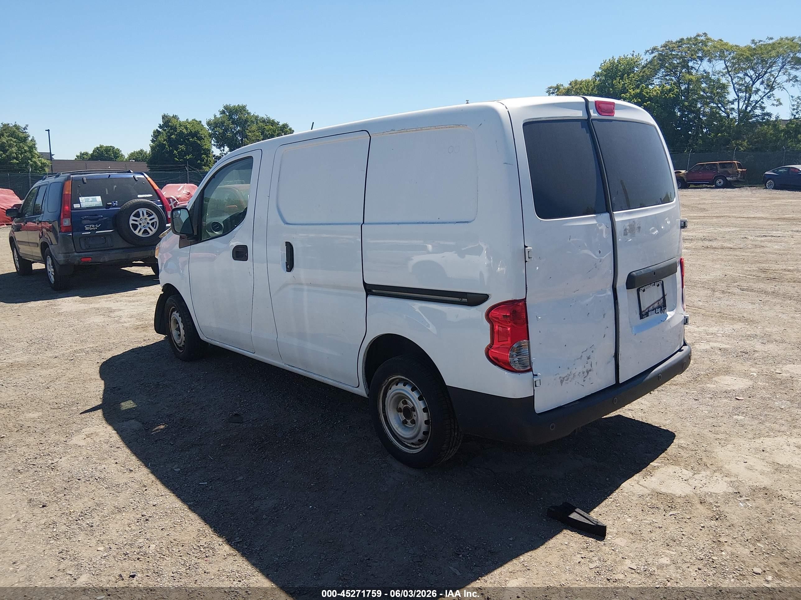 2015 Chevrolet City Express 1lt White vin: 3N63M0ZNXFK707816